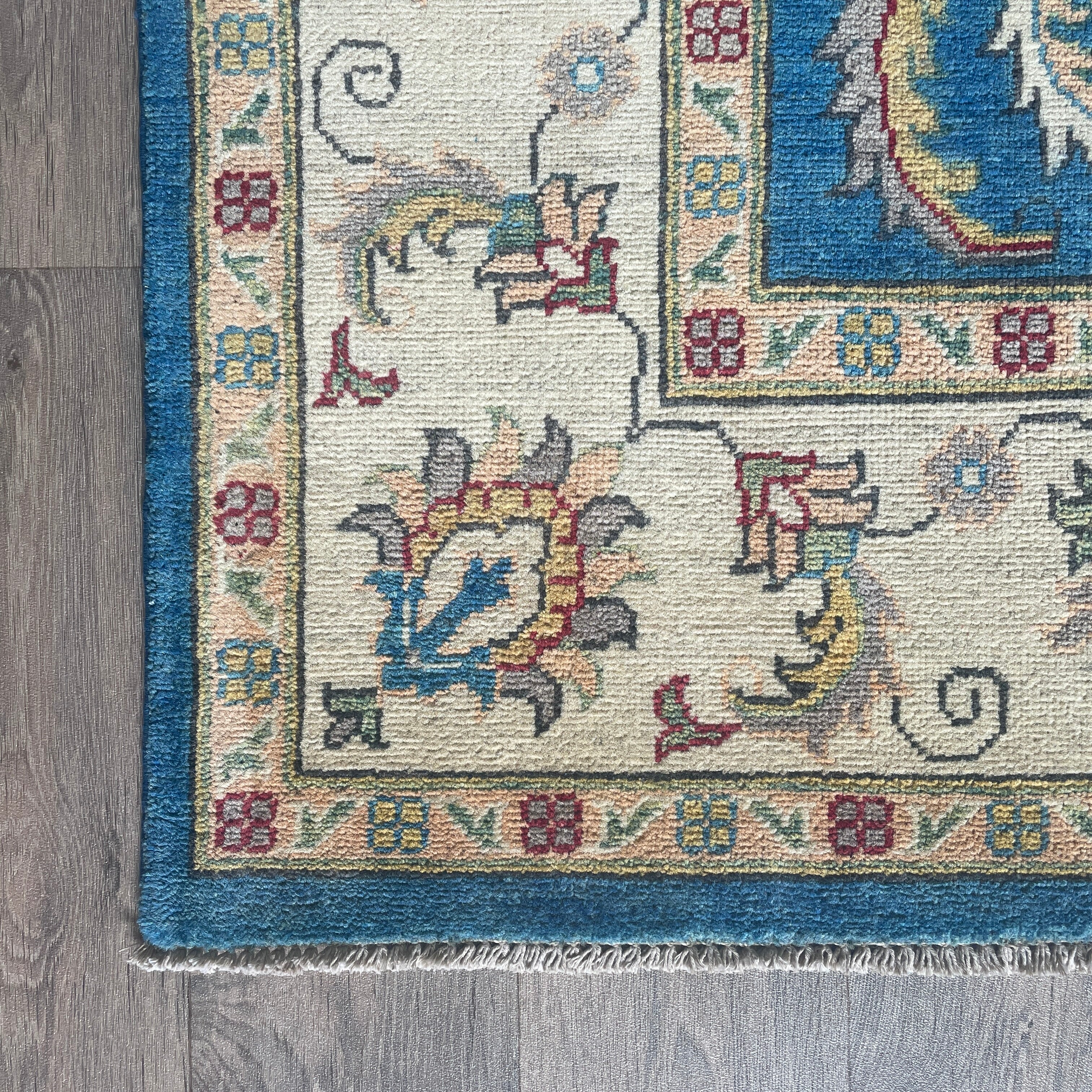 244 x 172 cm | Afghan Ziegler Rug - Khorasan Rugs