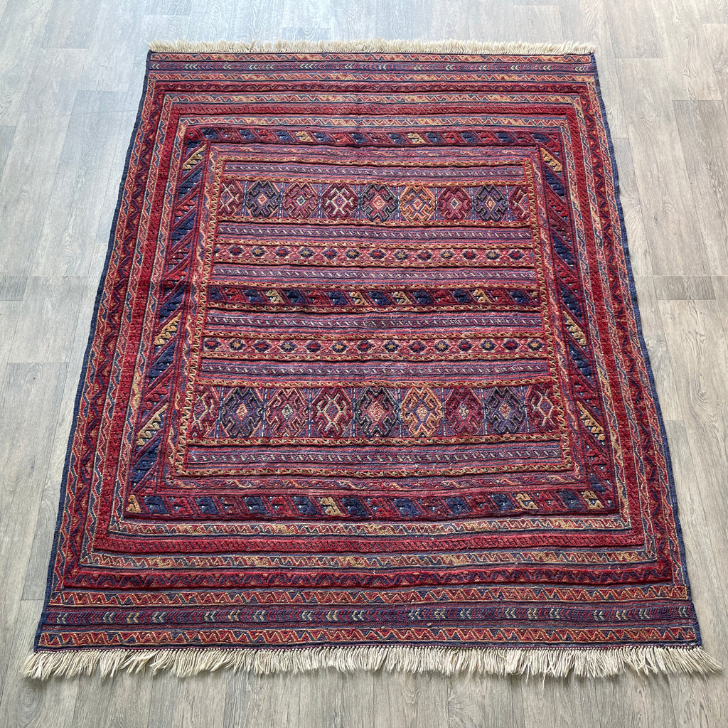 Fine Afghan Mushwani Rug (Belgian Wool)