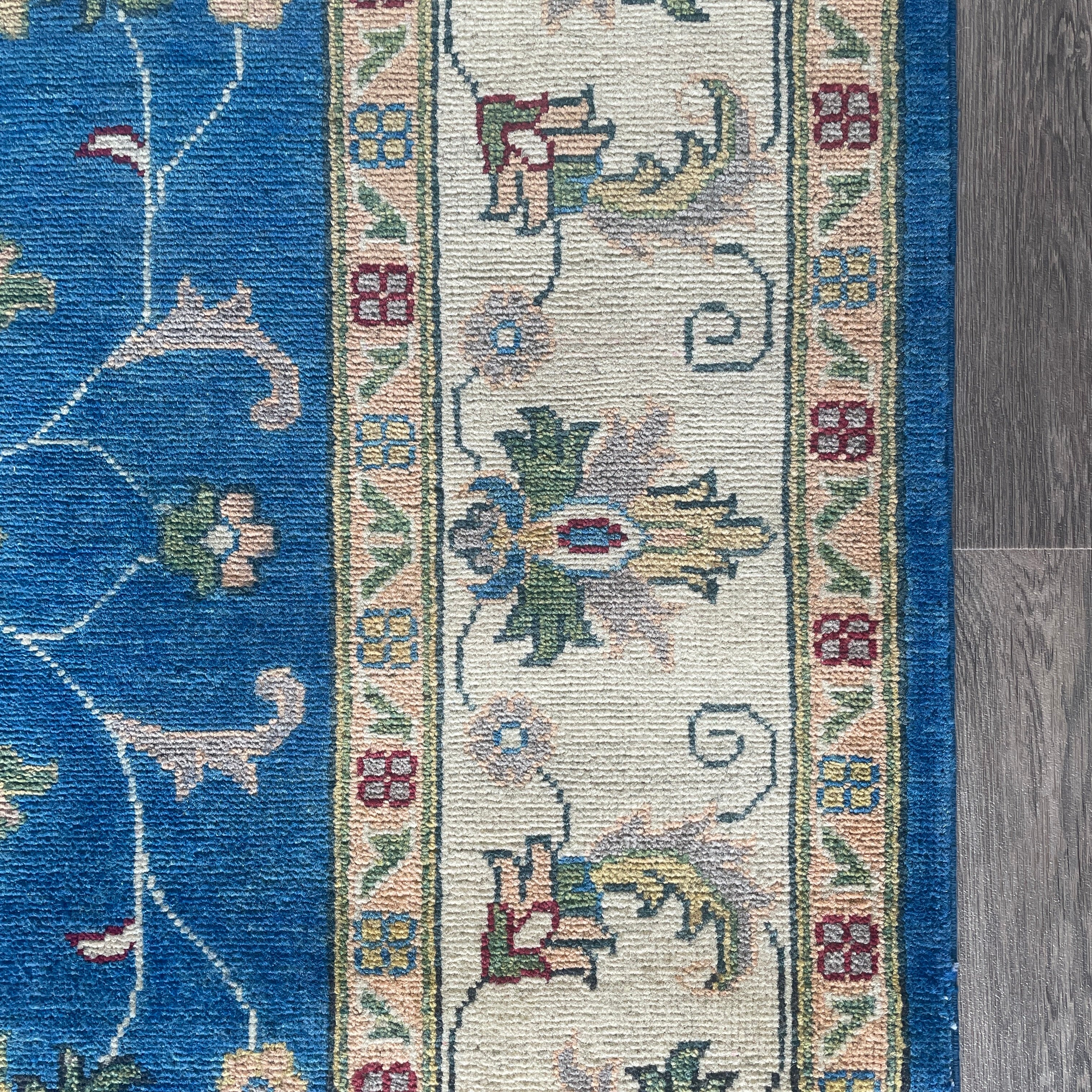 244 x 172 cm | Afghan Ziegler Rug - Khorasan Rugs