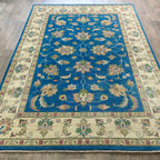 244 x 172 cm | Afghan Ziegler Rug - Khorasan Rugs