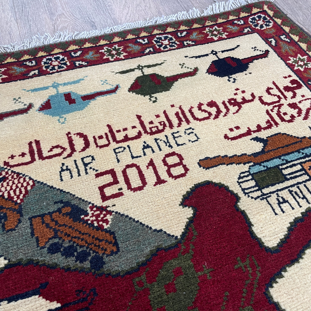 Afghan Soviet War Rug