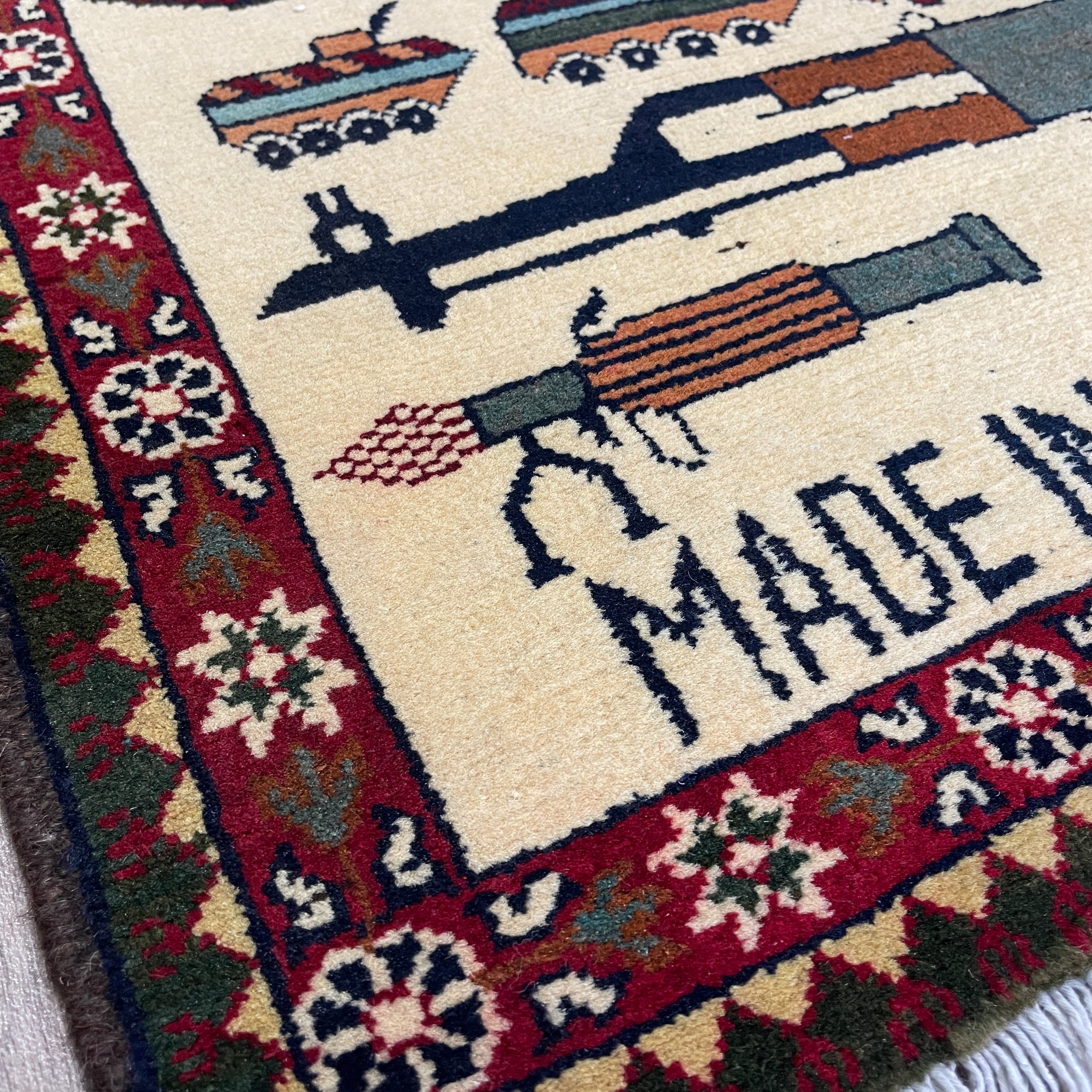 Afghan Soviet War Rug