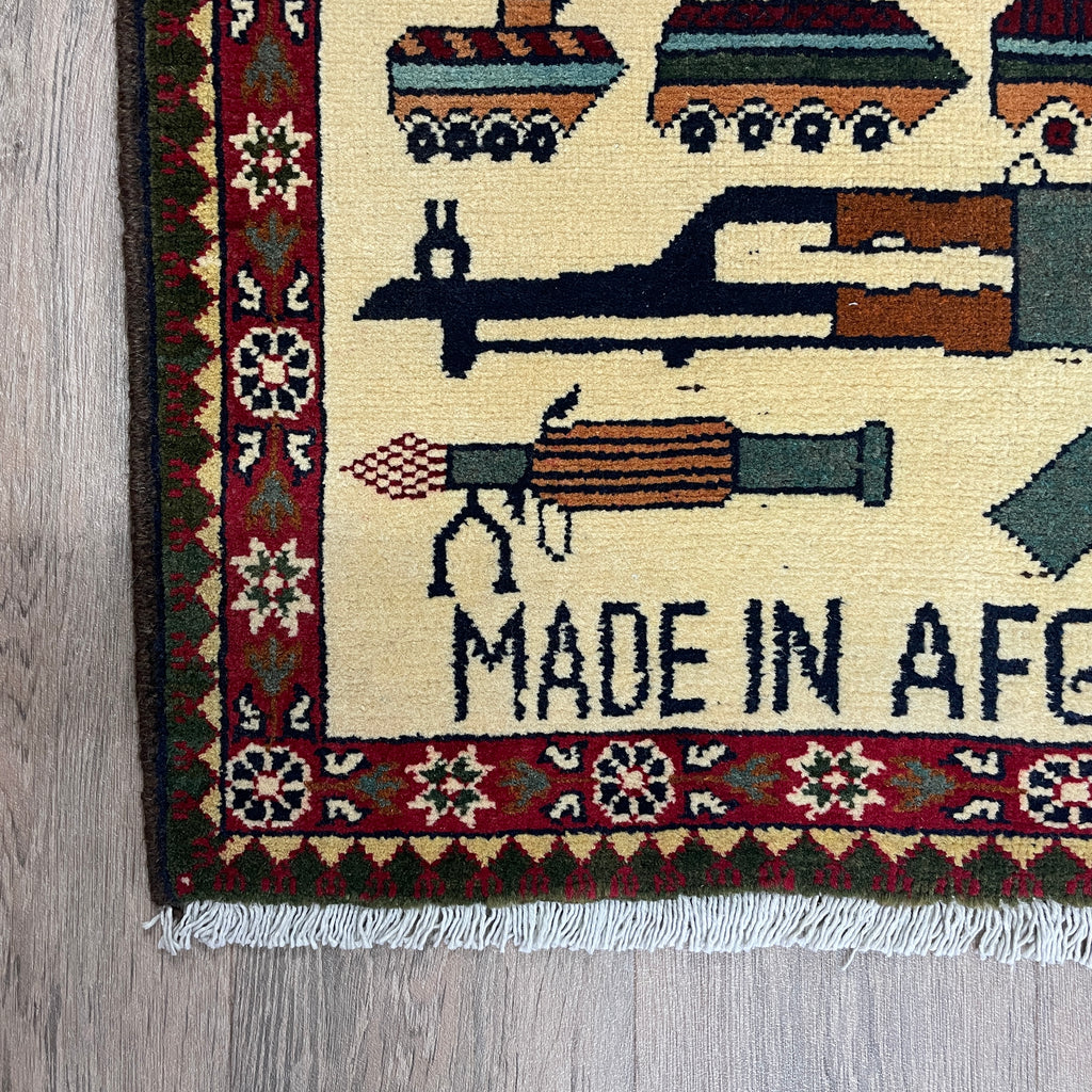 Afghan Soviet War Rug
