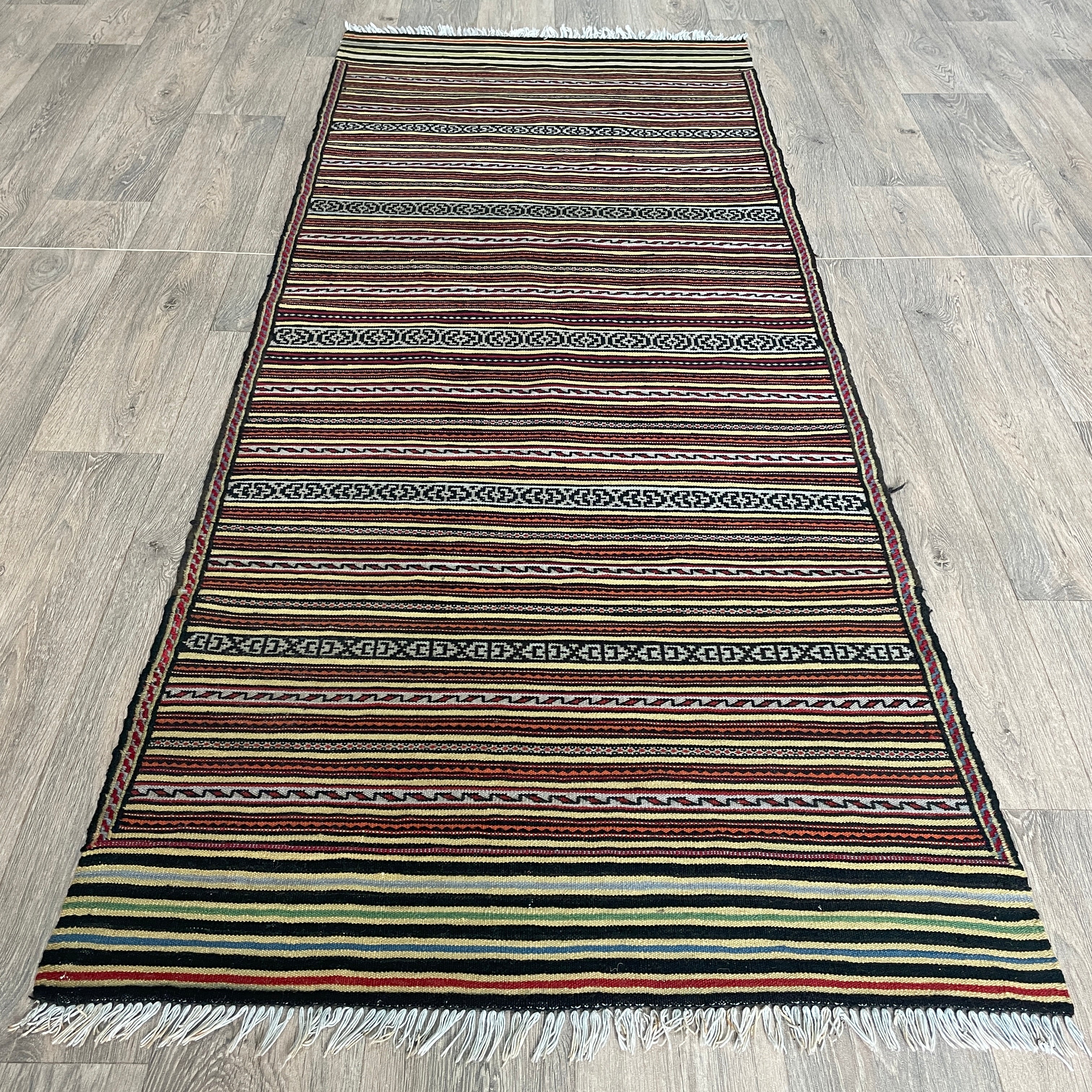 Afghan Jajim Kilim Runner