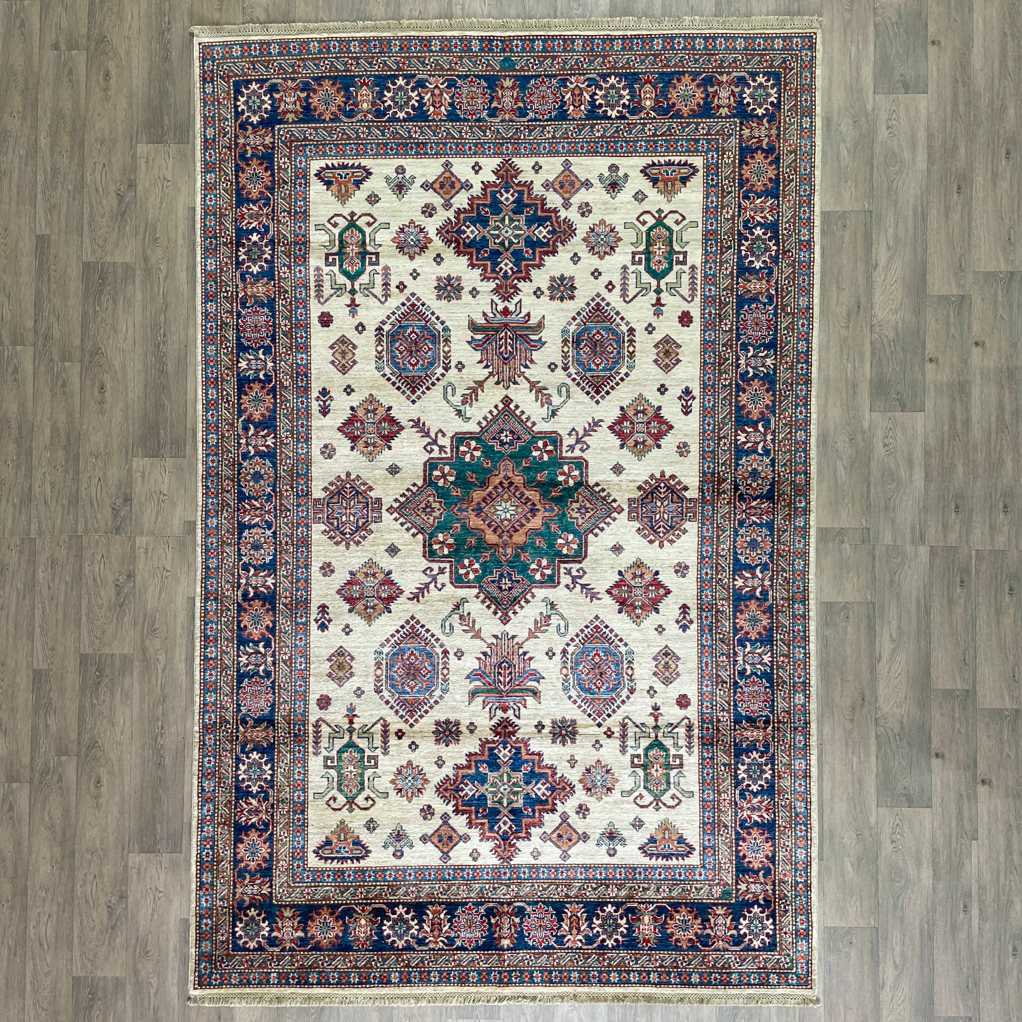 Afghan Super Kazak Rug
