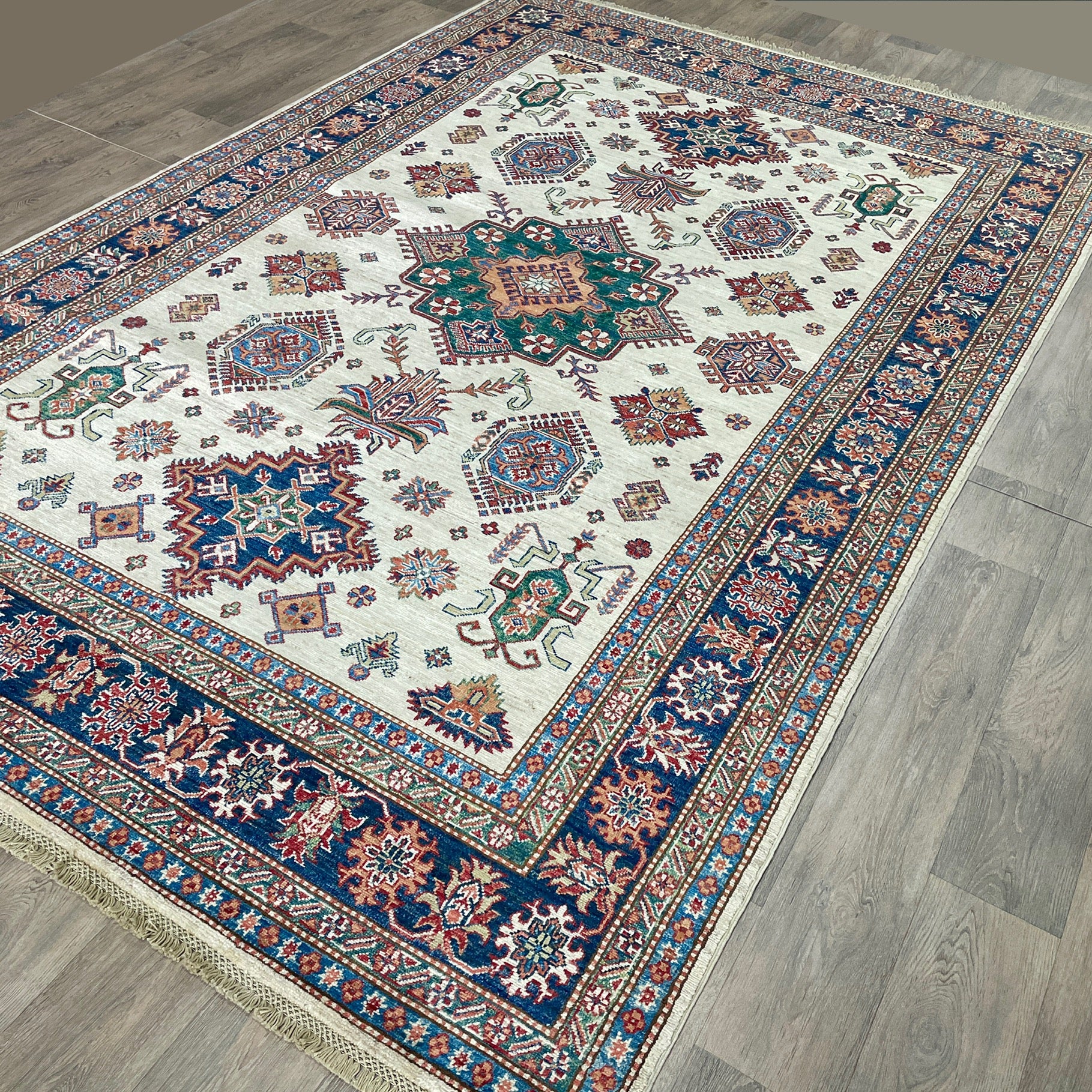 Afghan Super Kazak Rug