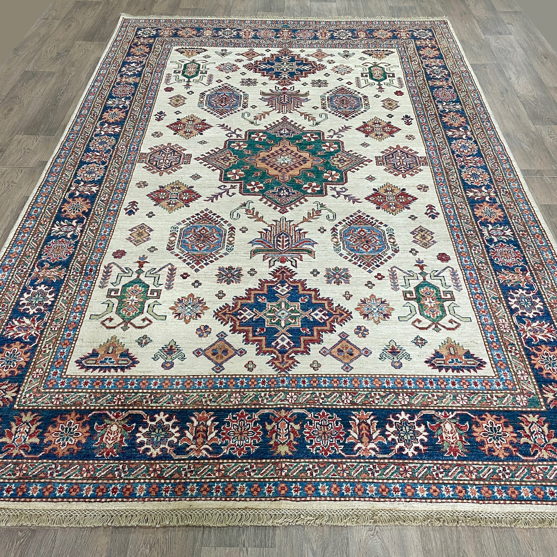 Afghan Super Kazak Rug