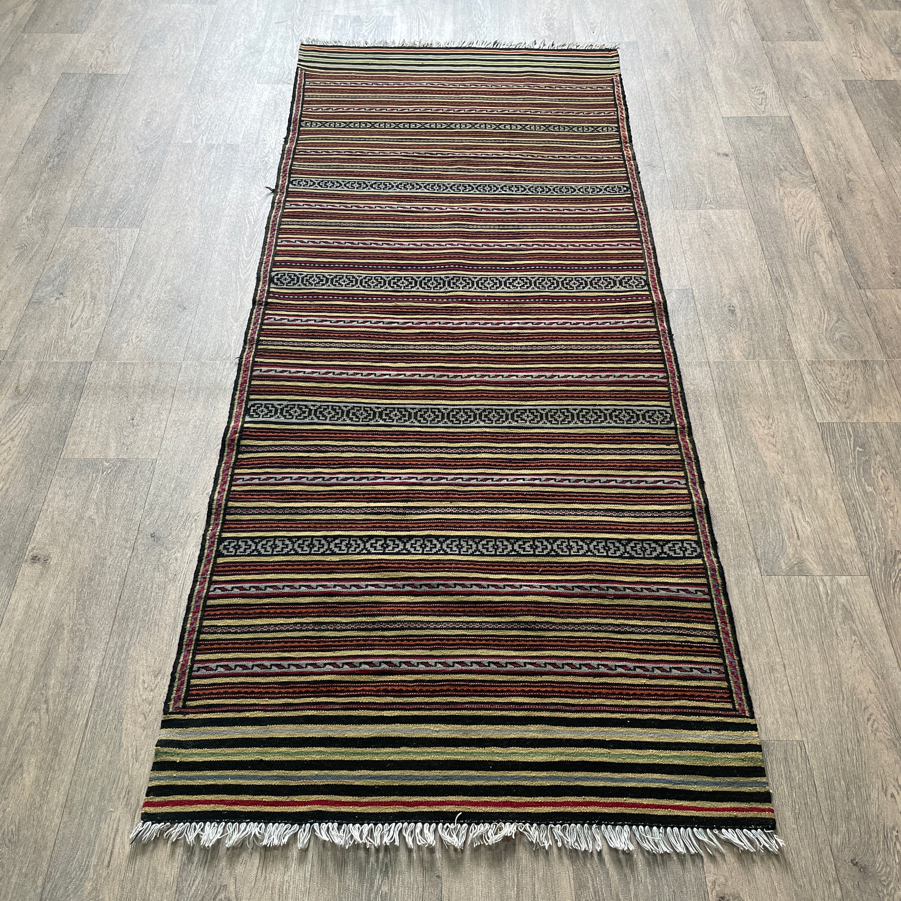 Afghan Jajim Kilim Runner