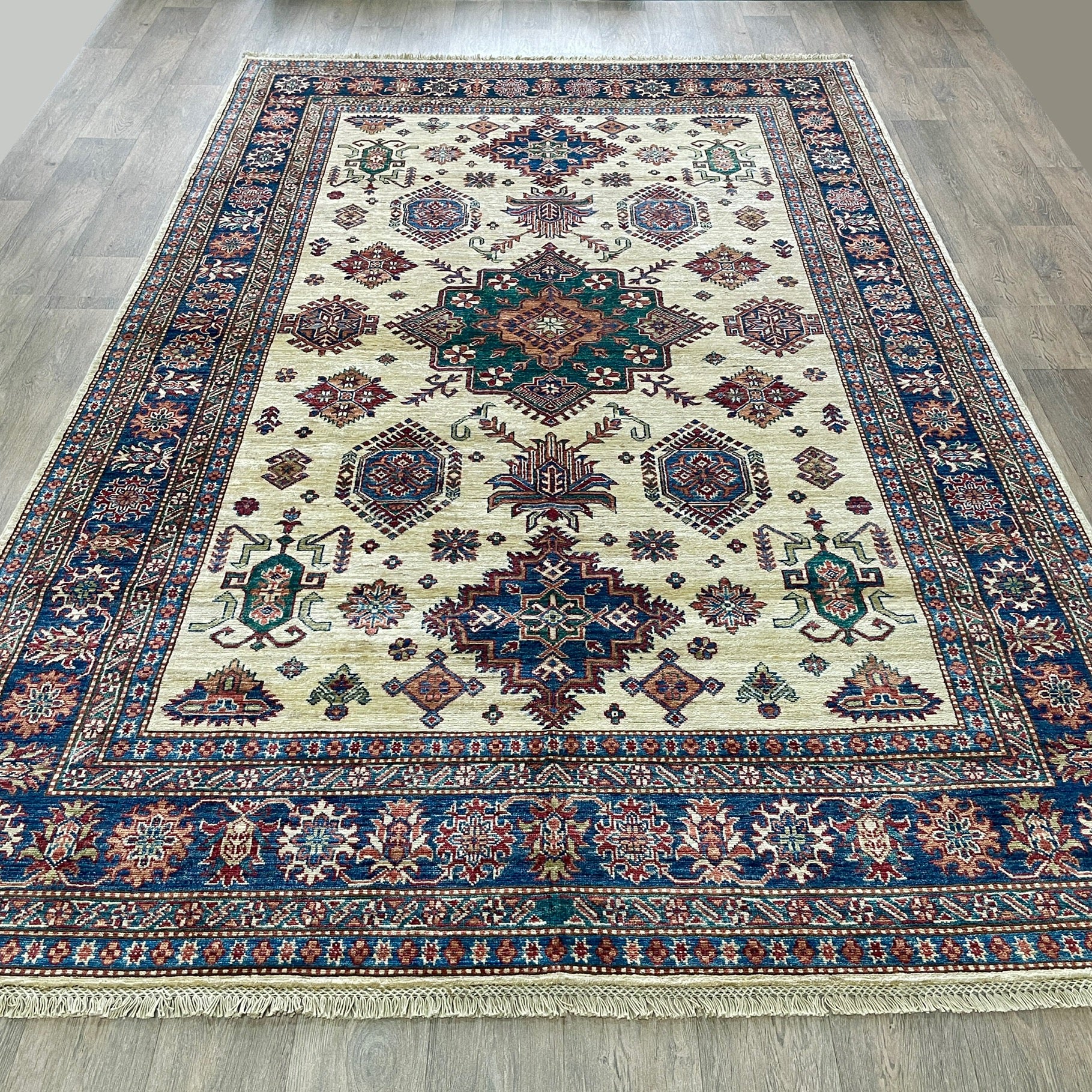 Afghan Super Kazak Rug