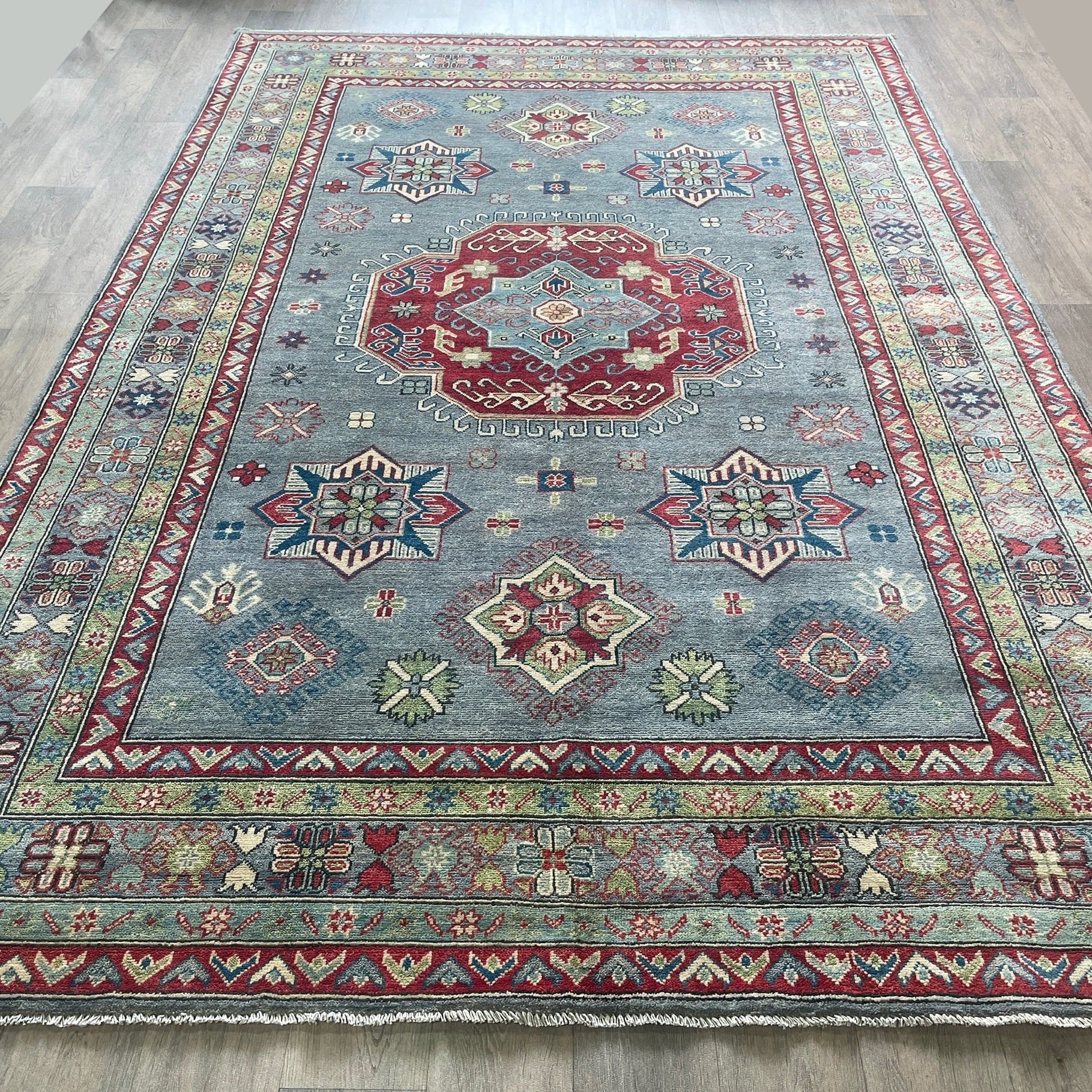 304 x 204 cm | Afghan Kazak Yakash Rug