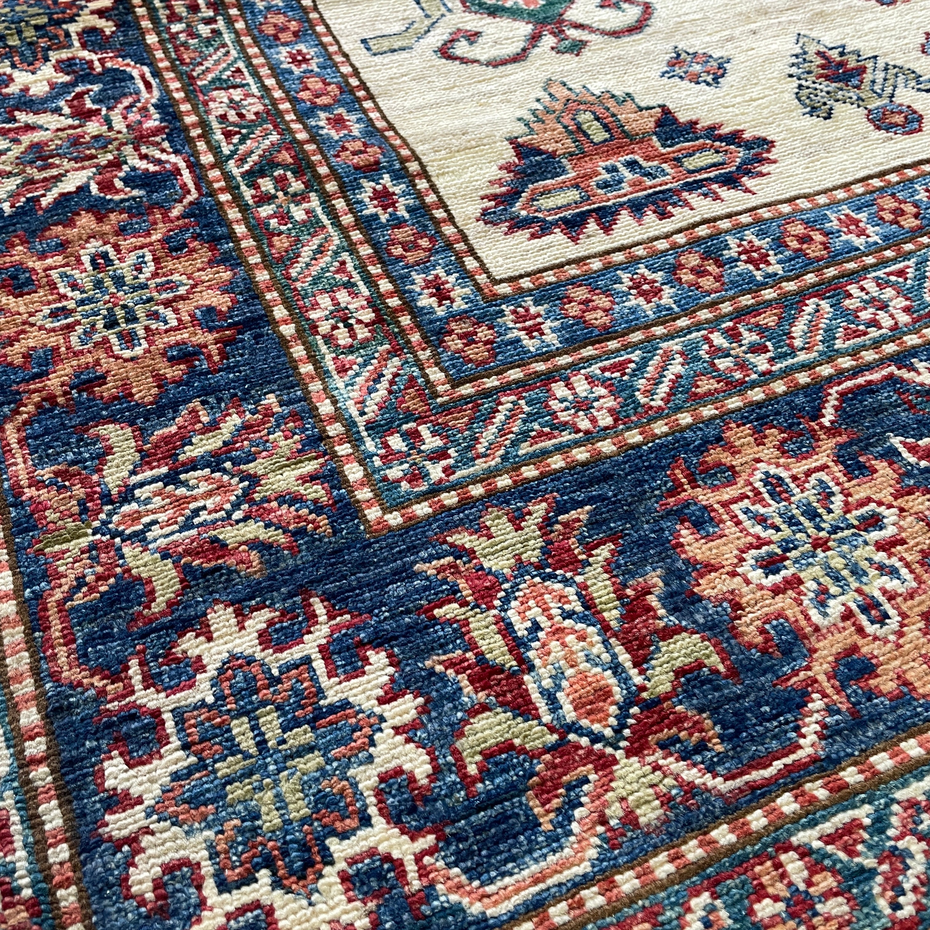 Afghan Super Kazak Rug