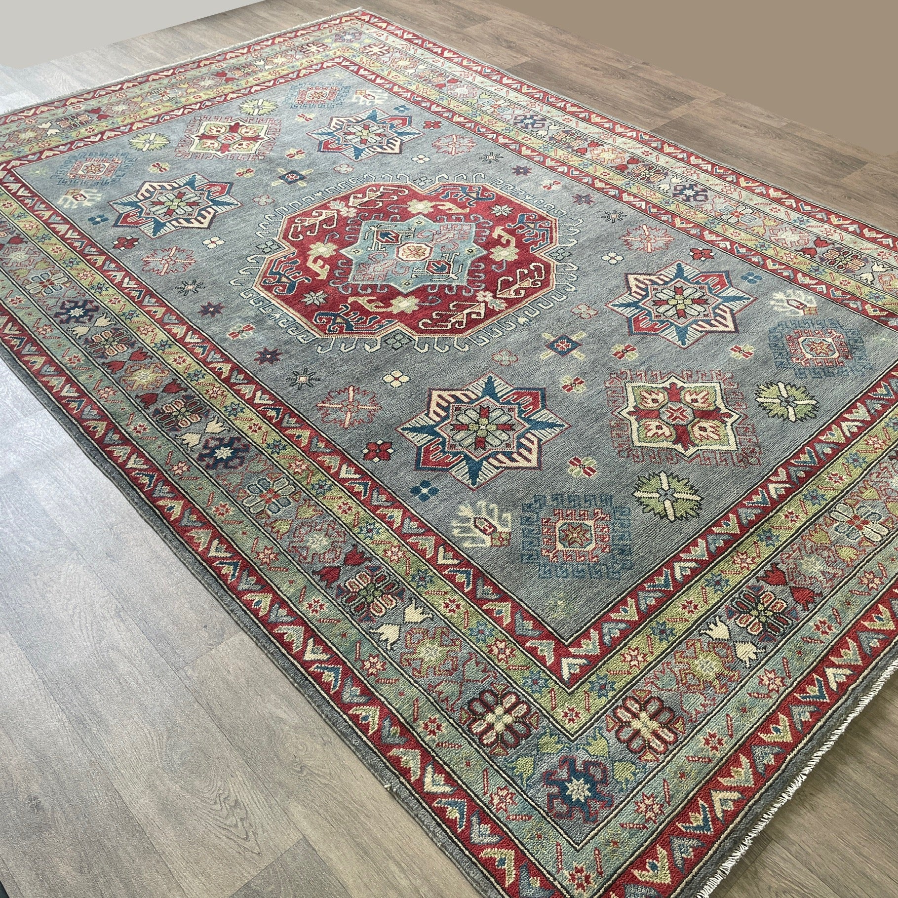 304 x 204 cm | Afghan Kazak Yakash Rug