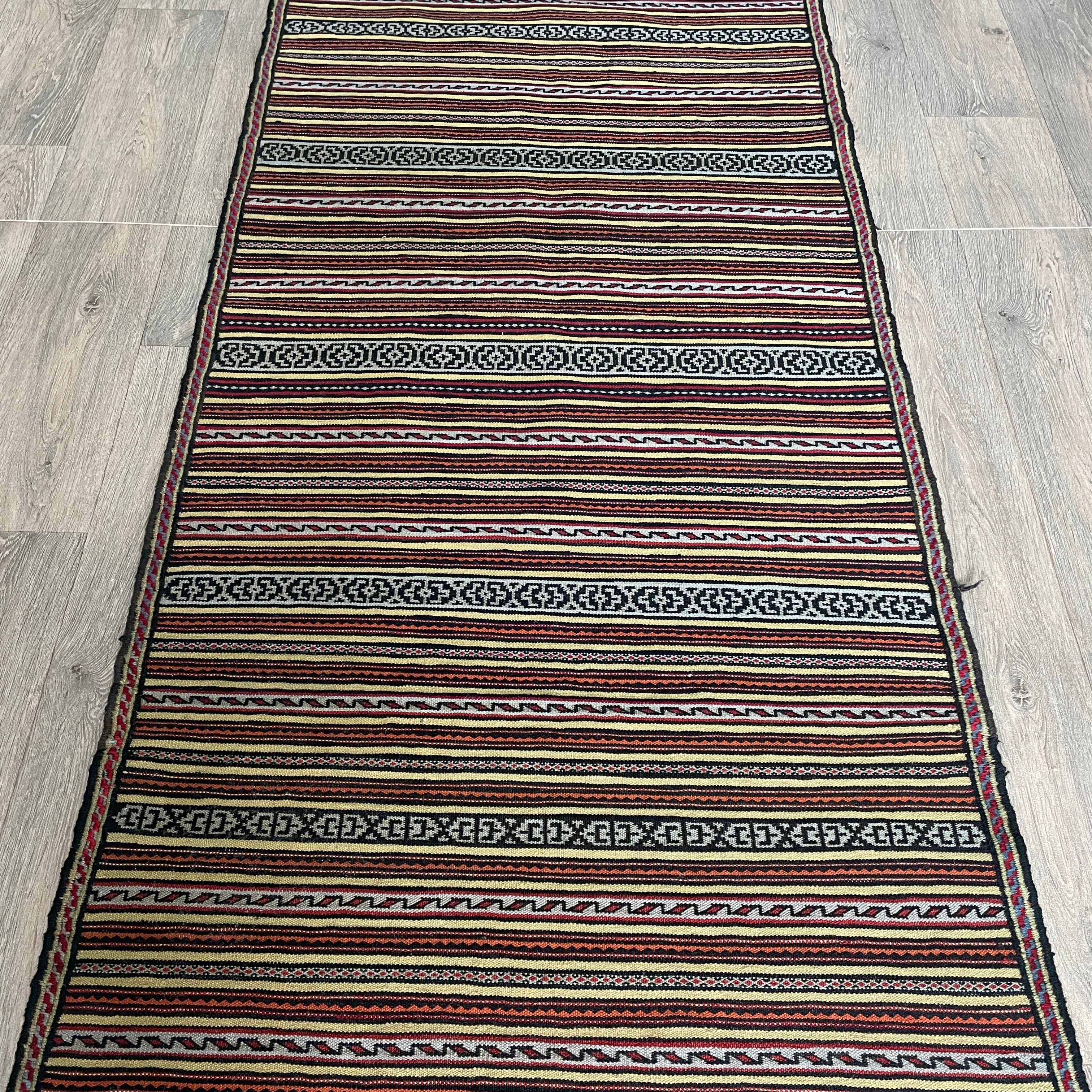 Afghan Jajim Kilim Runner