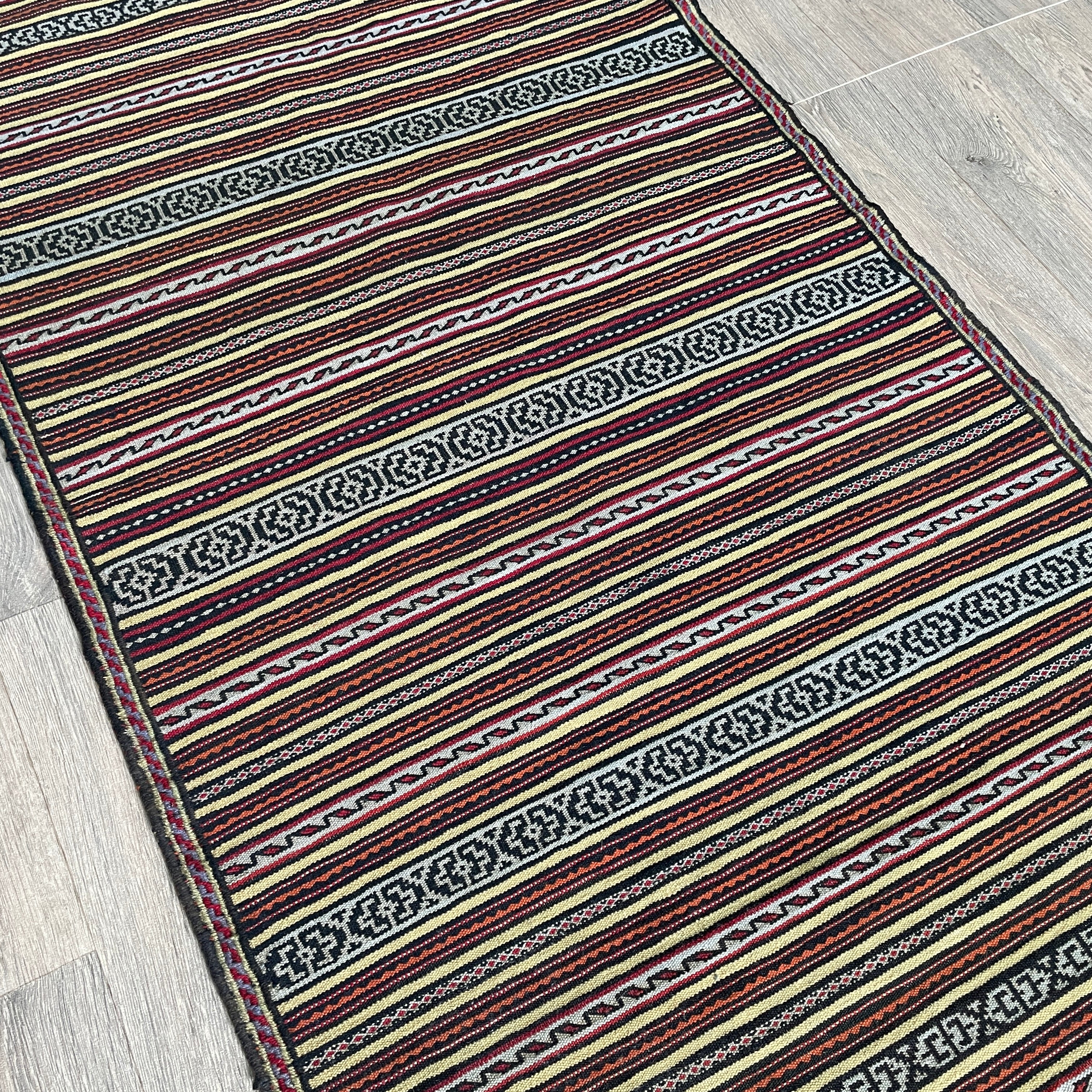 Afghan Jajim Kilim Runner