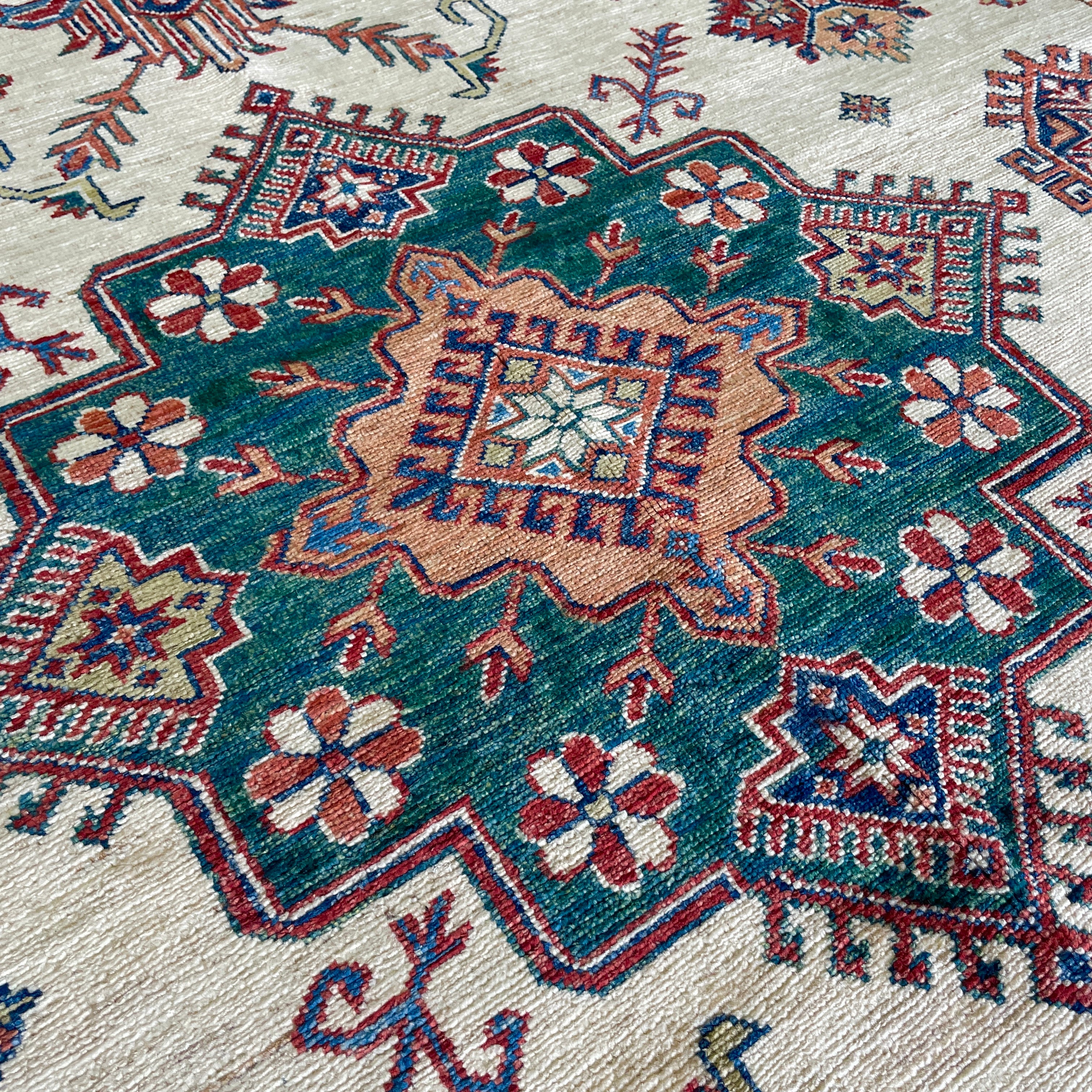 Afghan Super Kazak Rug