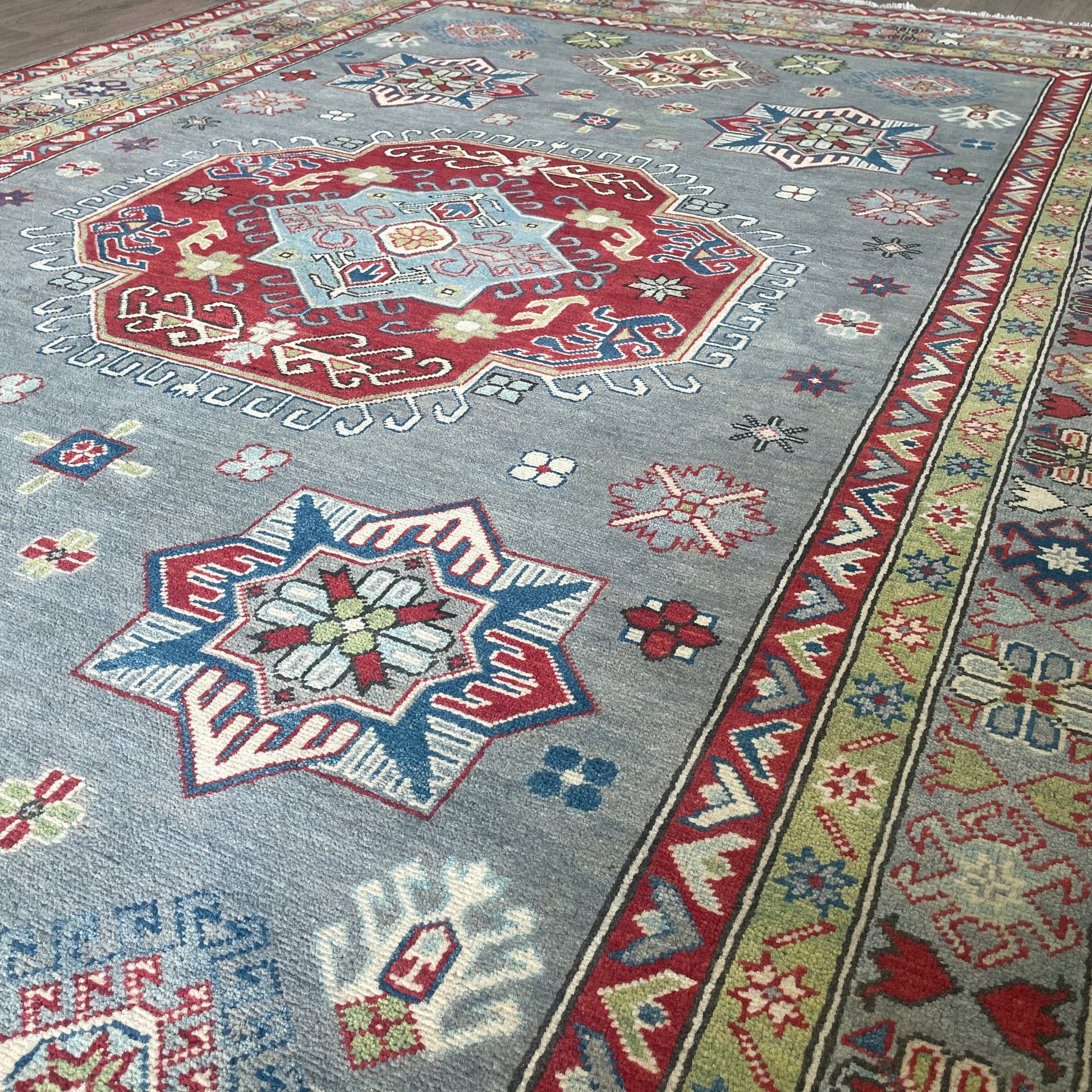 304 x 204 cm | Afghan Kazak Yakash Rug