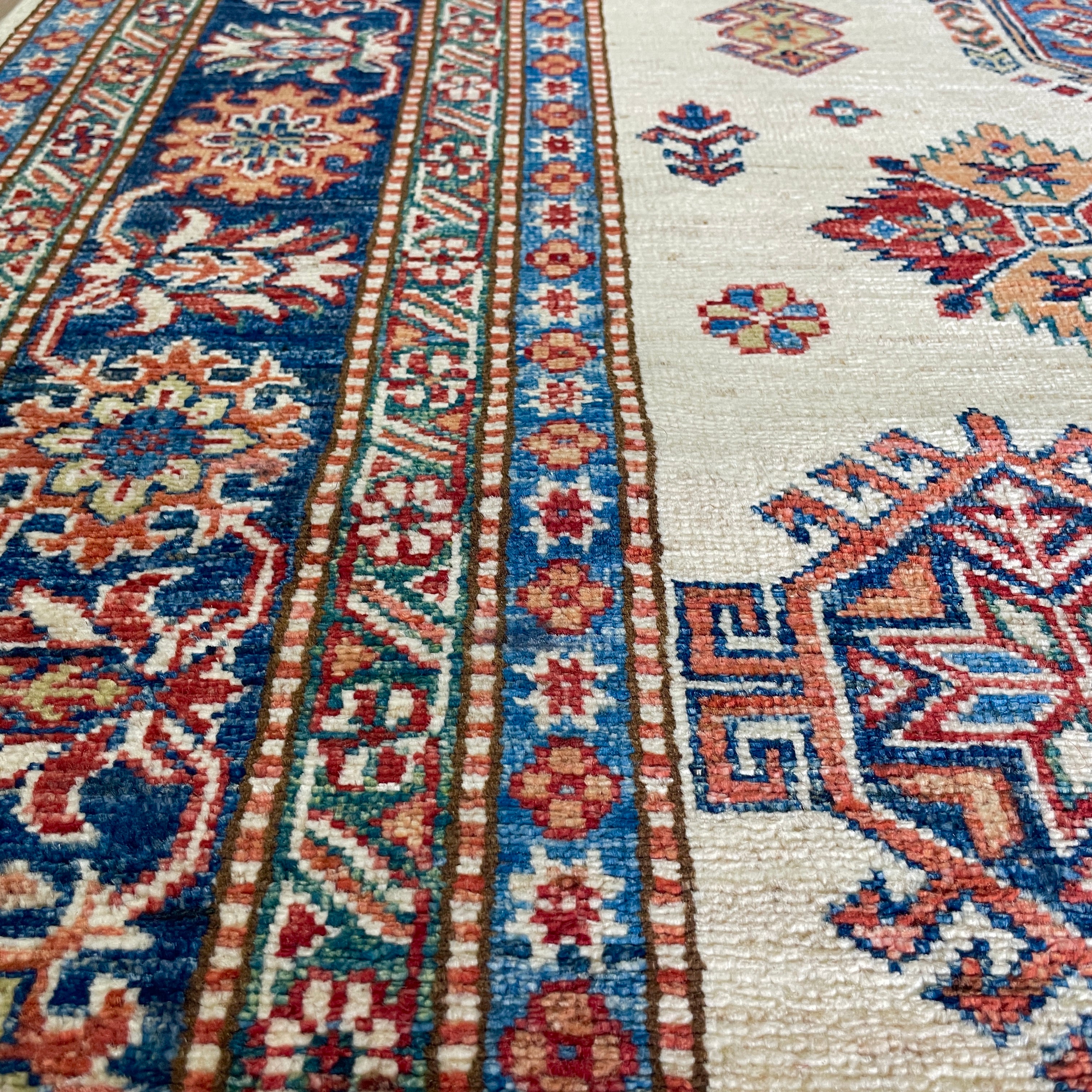 Afghan Super Kazak Rug