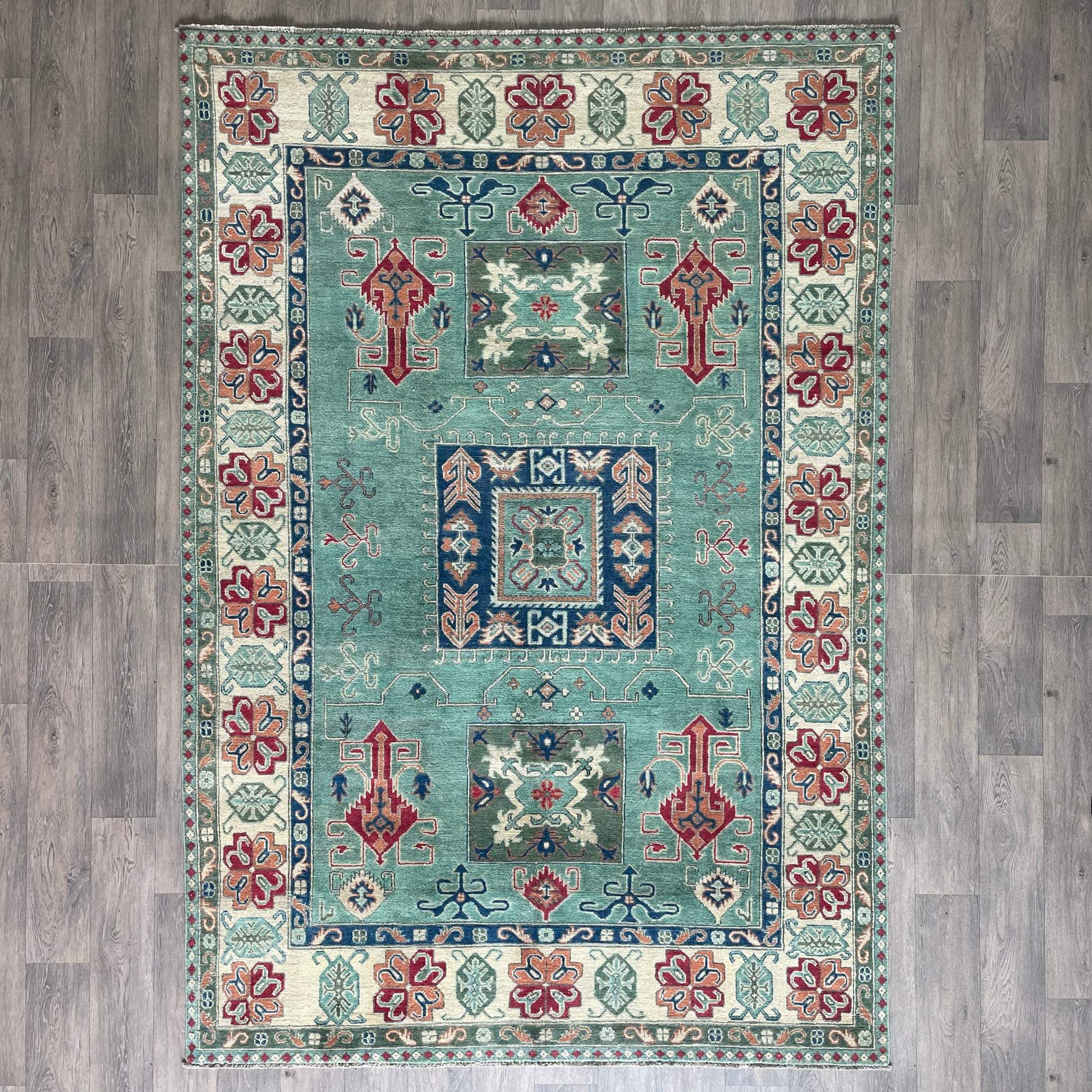 273 x 186 cm | Afghan Kazak Yakash Rug