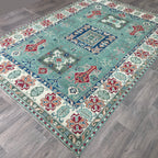 273 x 186 cm | Afghan Kazak Yakash Rug - Khorasan Rugs