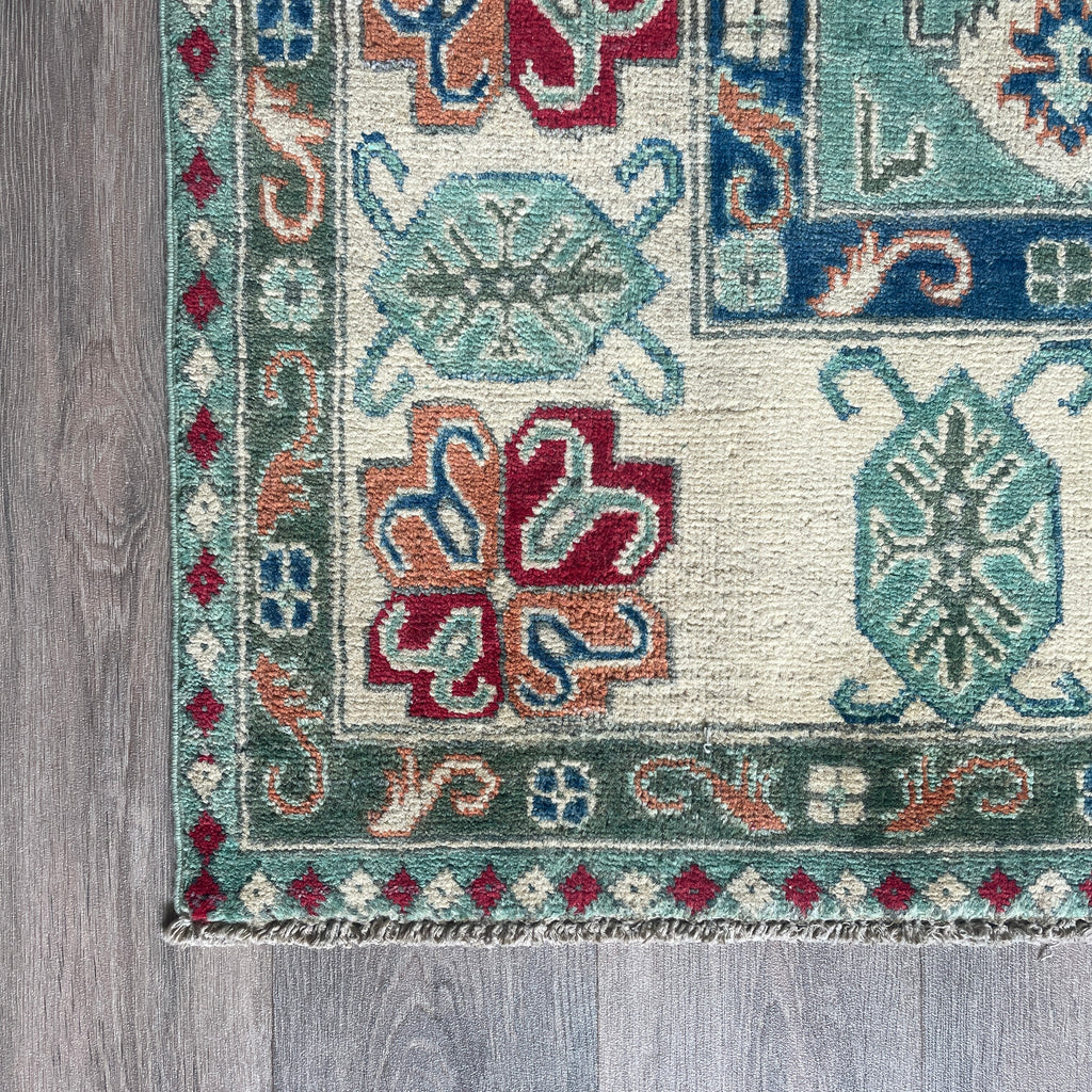 273 x 186 cm | Afghan Kazak Yakash Rug