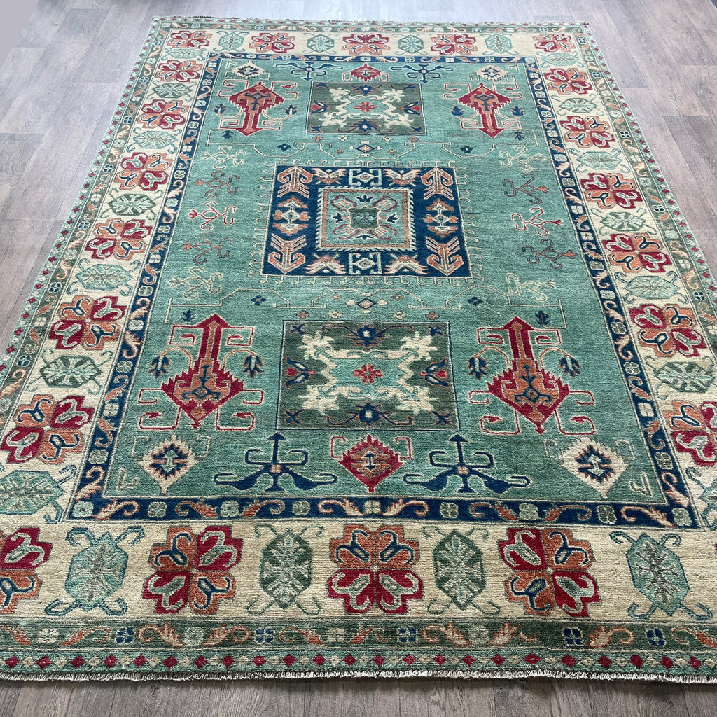273 x 186 cm | Afghan Kazak Yakash Rug