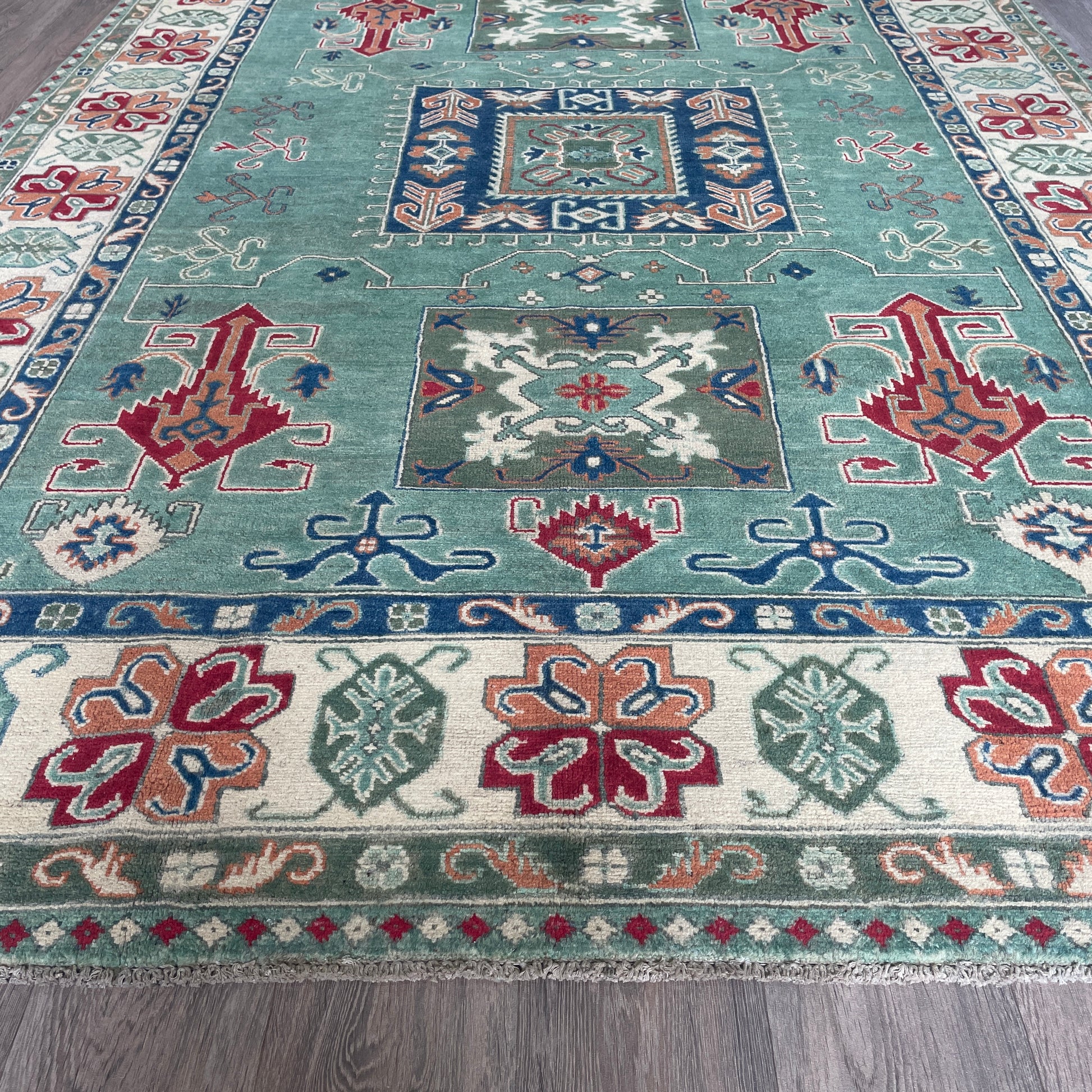 273 x 186 cm | Afghan Kazak Yakash Rug