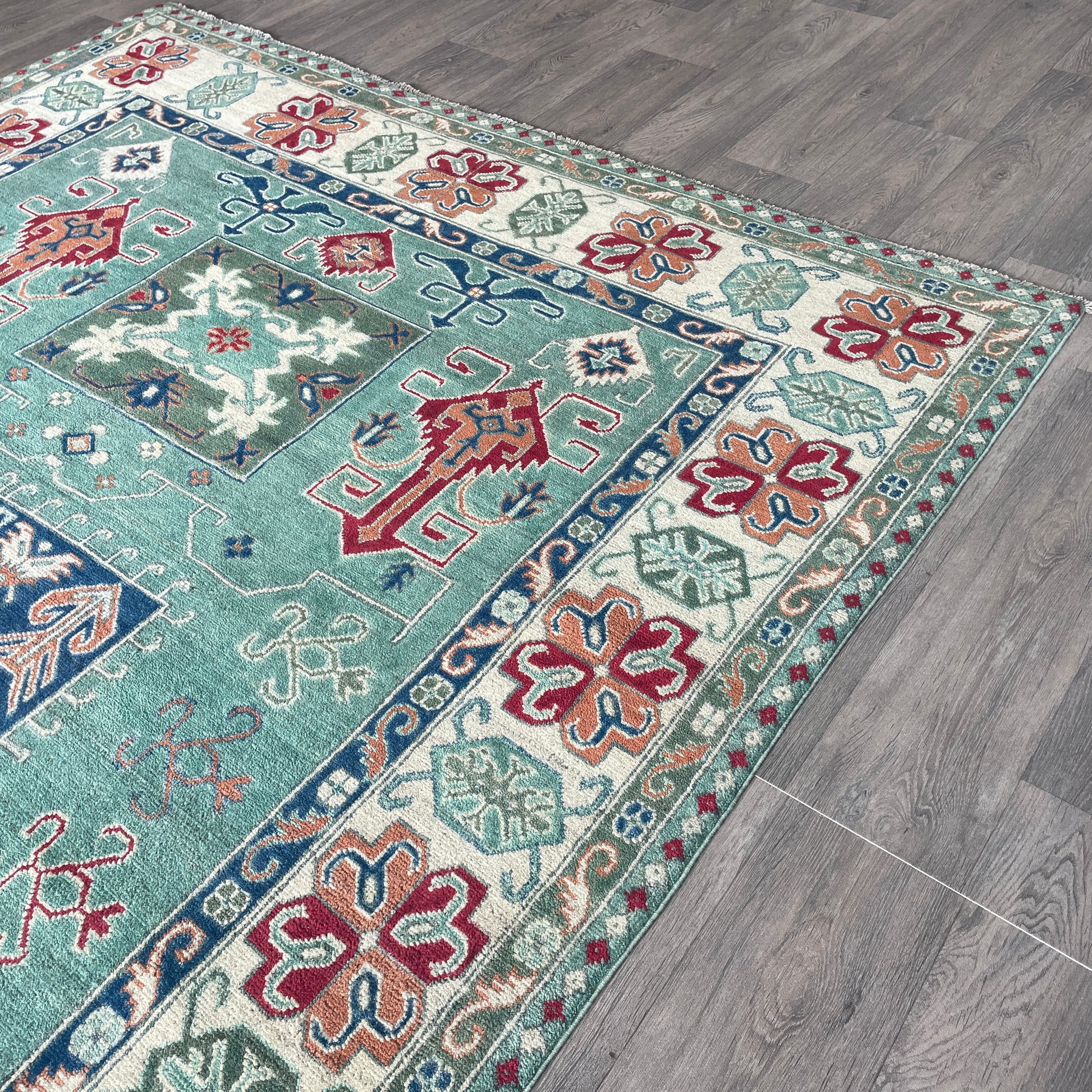 273 x 186 cm | Afghan Kazak Yakash Rug