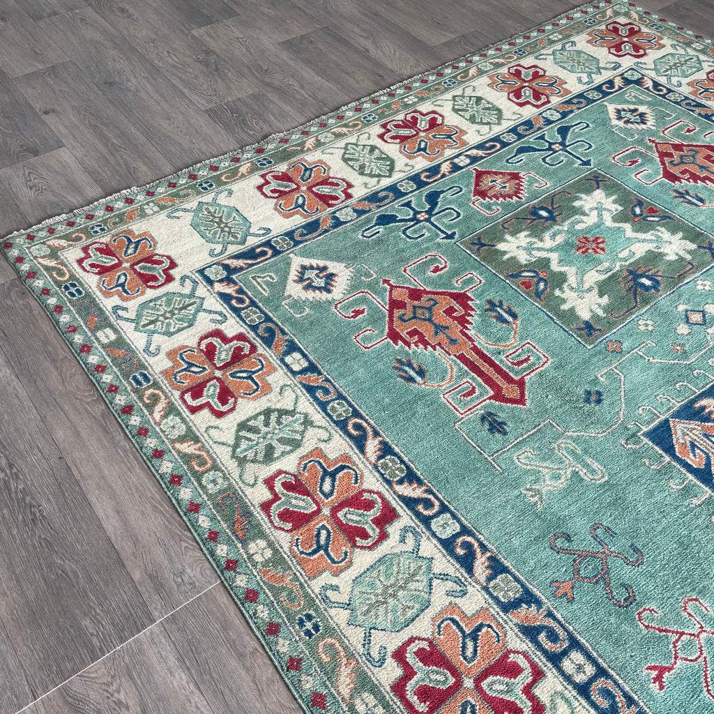 273 x 186 cm | Afghan Kazak Yakash Rug