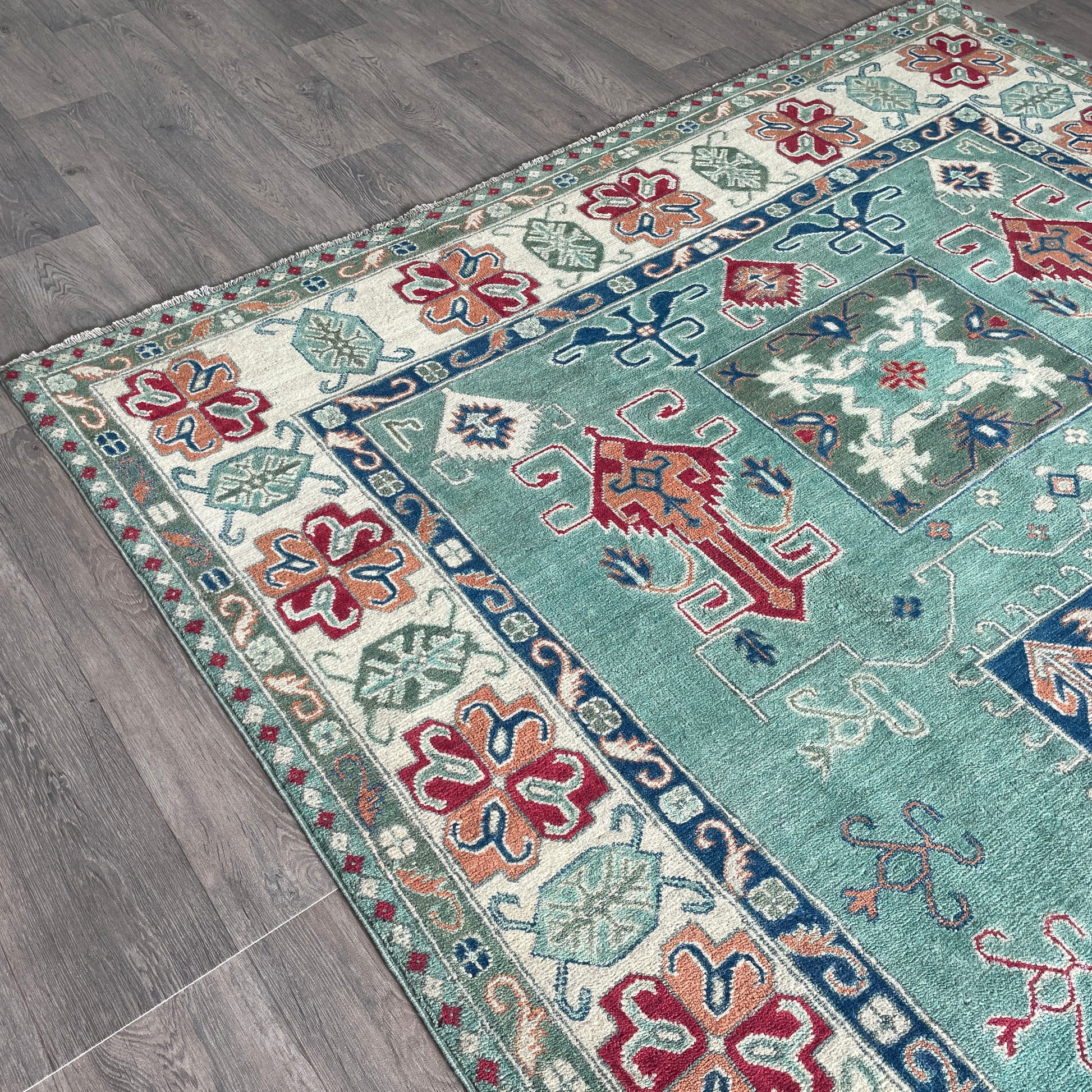 273 x 186 cm | Afghan Kazak Yakash Rug
