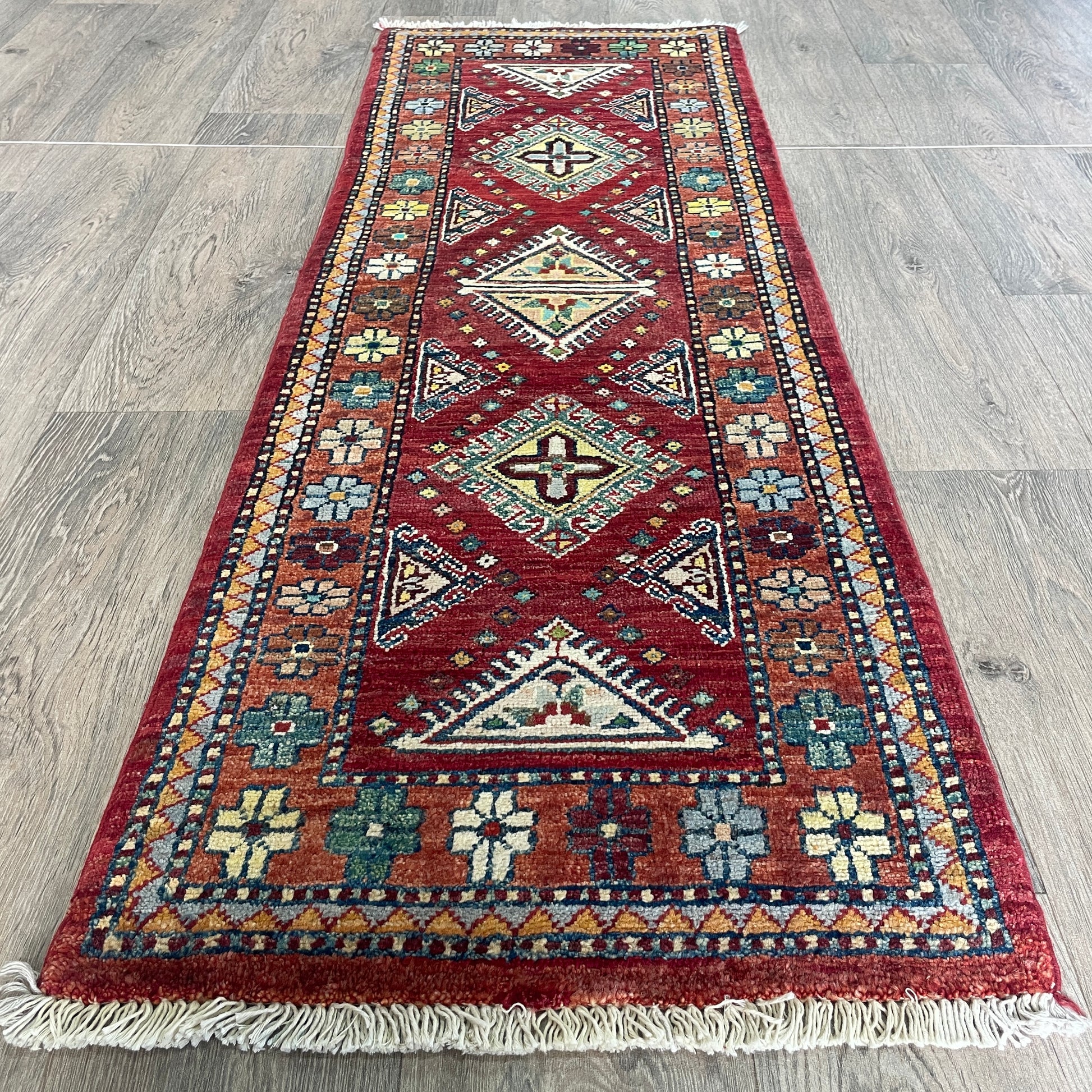 149 x 50 cm | Afghan Super Kazak Runner