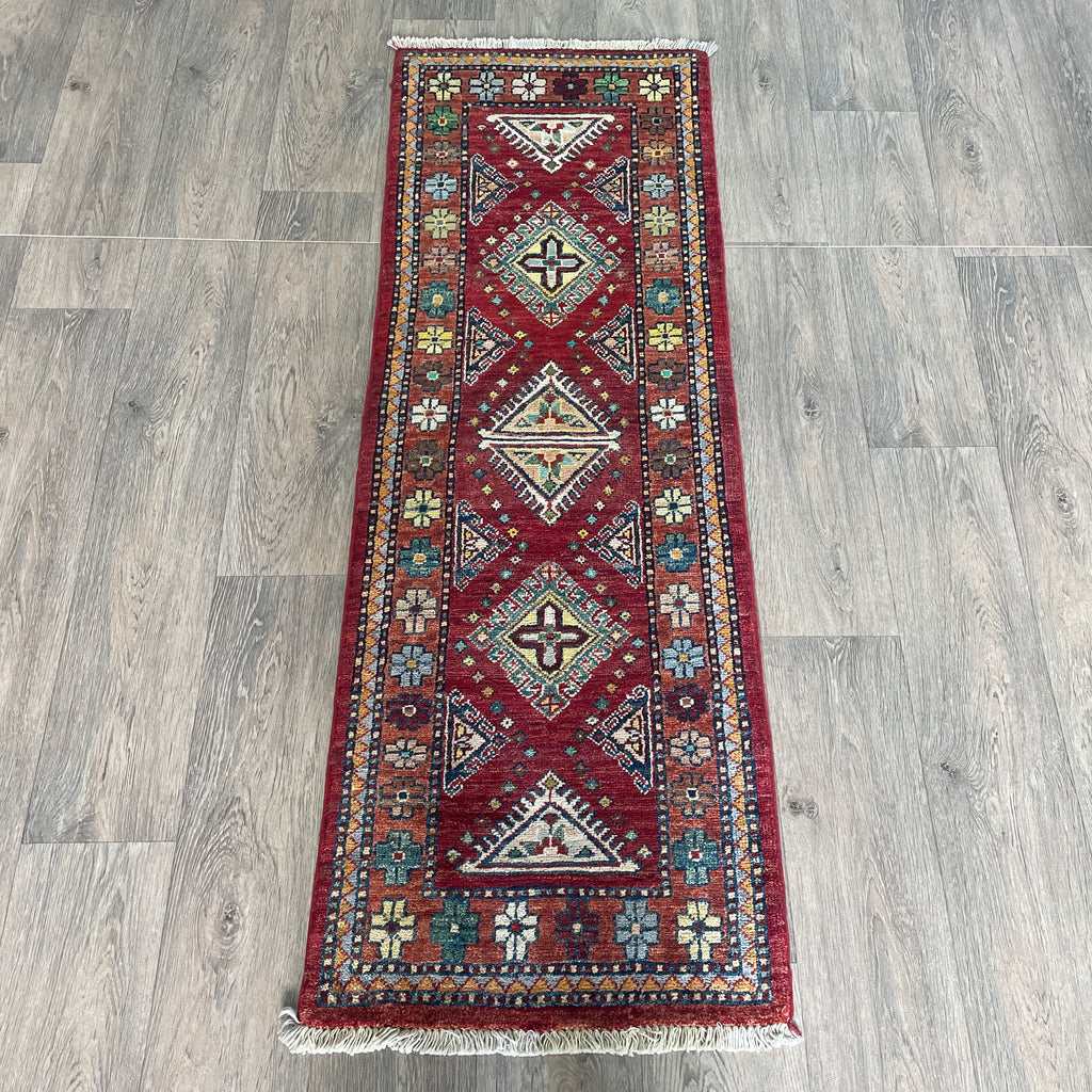 149 x 50 cm | Afghan Super Kazak Runner