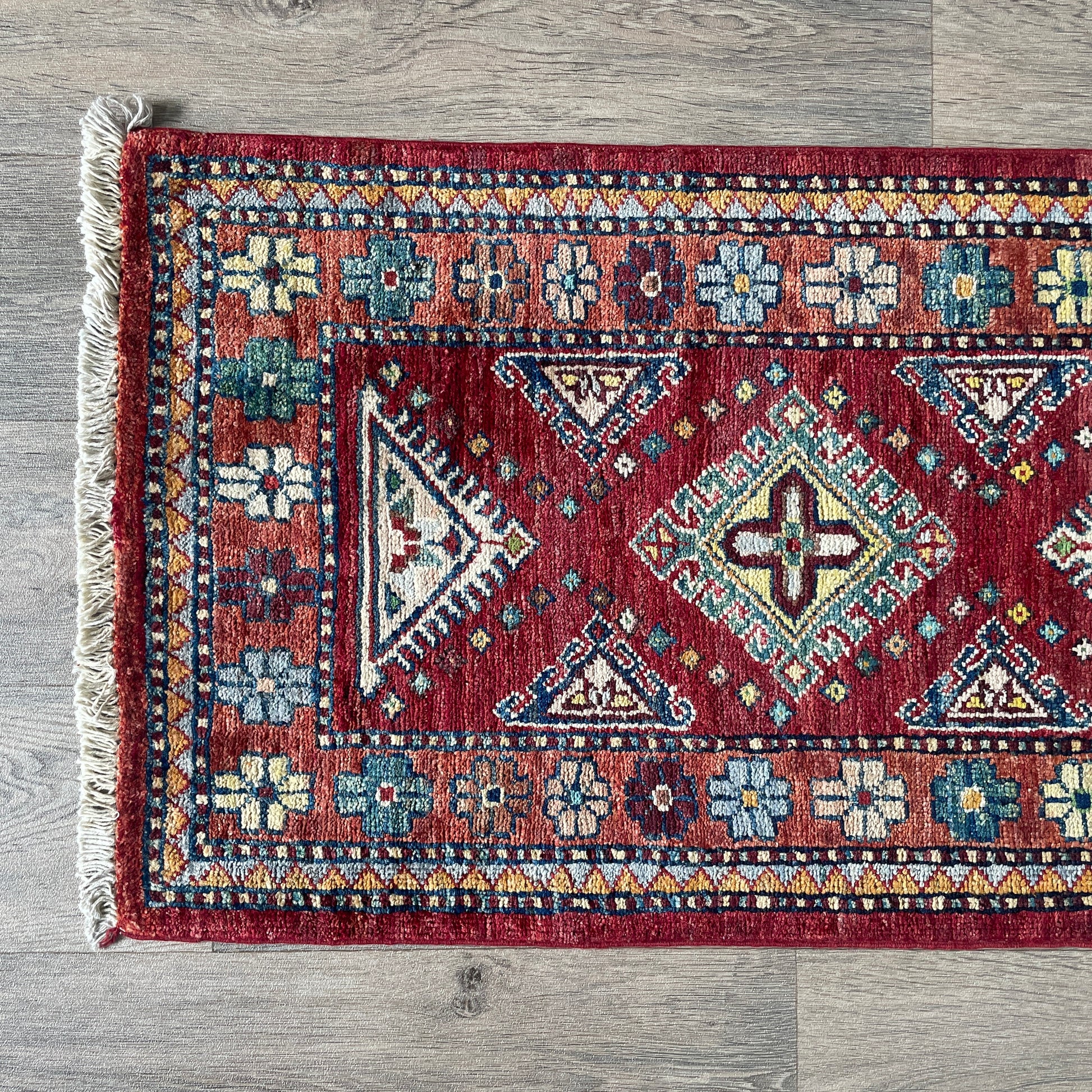149 x 50 cm | Afghan Super Kazak Runner