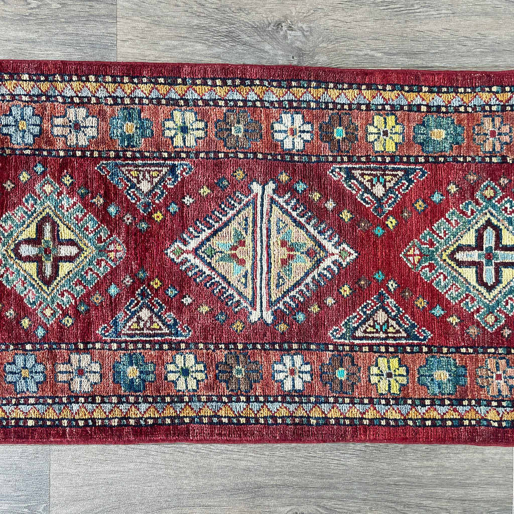 149 x 50 cm | Afghan Super Kazak Runner