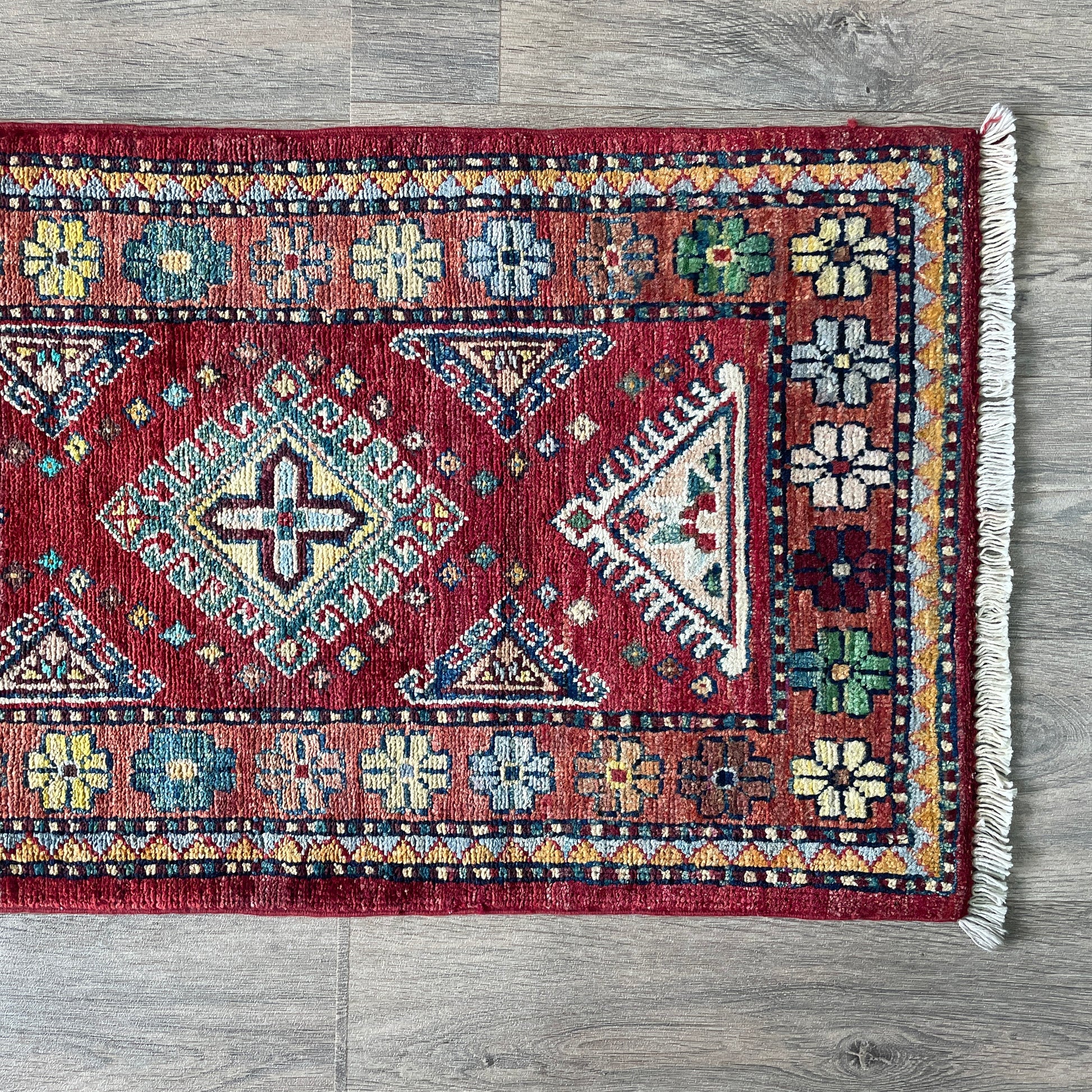 149 x 50 cm | Afghan Super Kazak Runner
