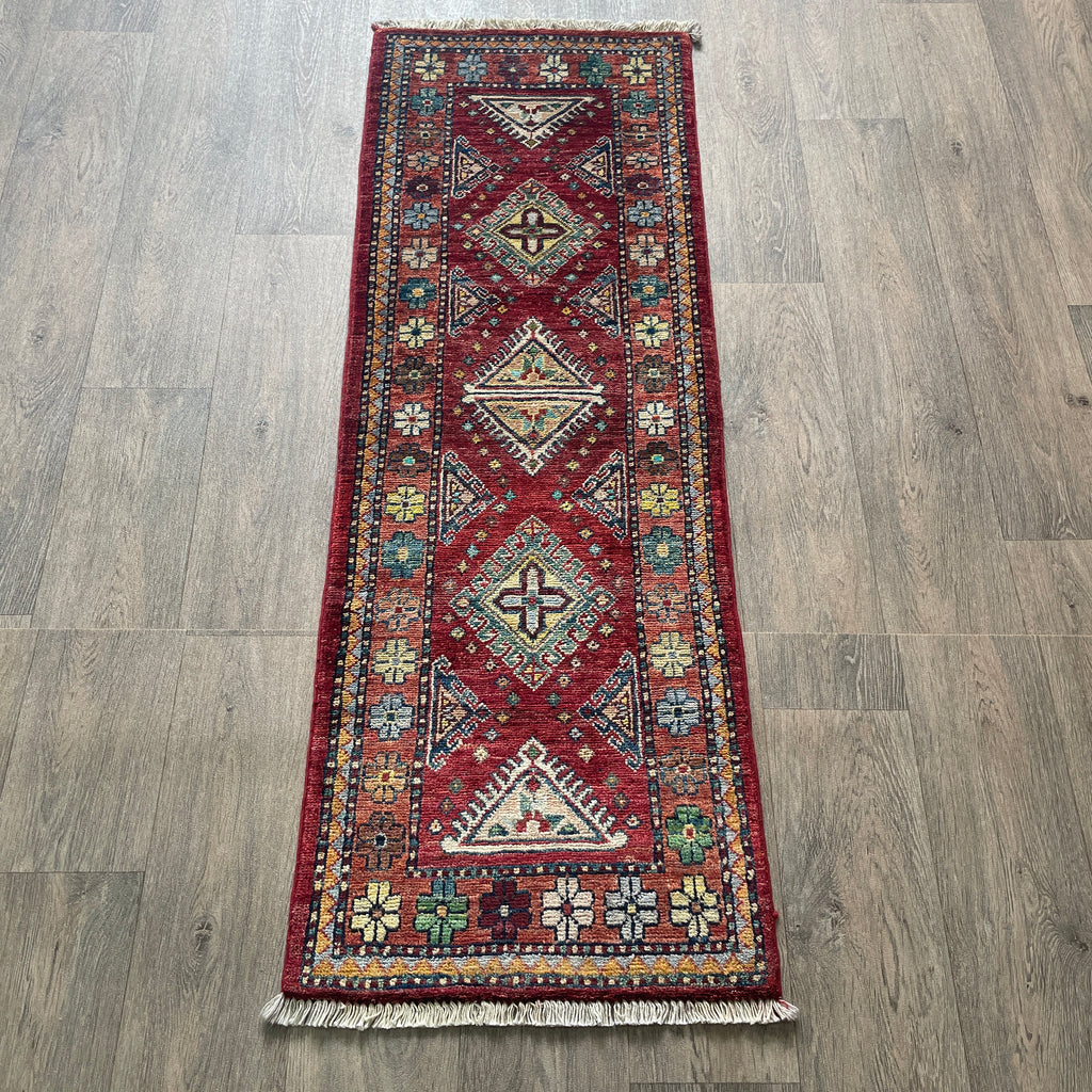 149 x 50 cm | Afghan Super Kazak Runner