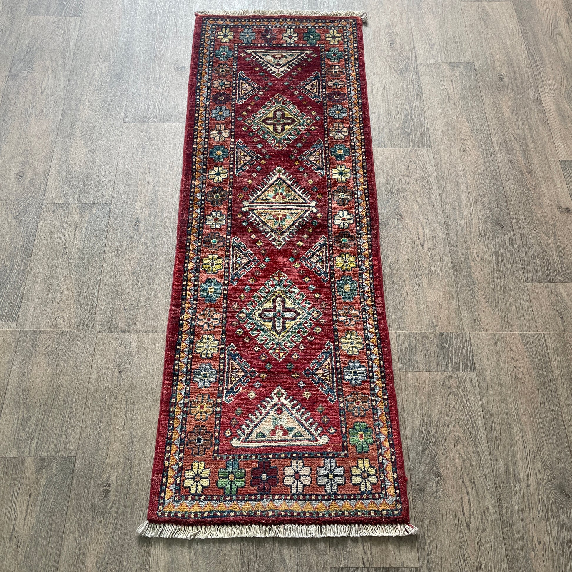 149 x 50 cm | Afghan Super Kazak Runner