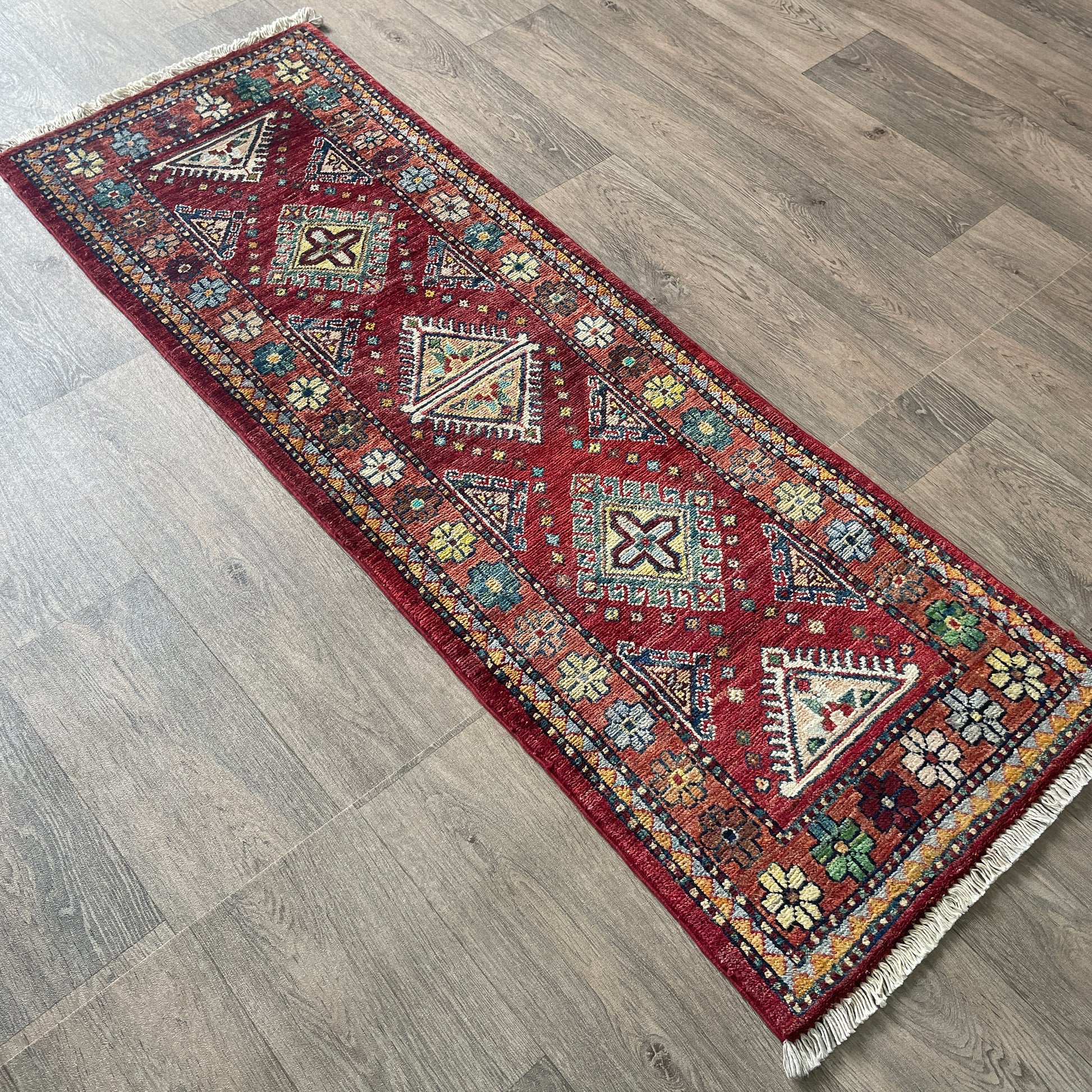149 x 50 cm | Afghan Super Kazak Runner