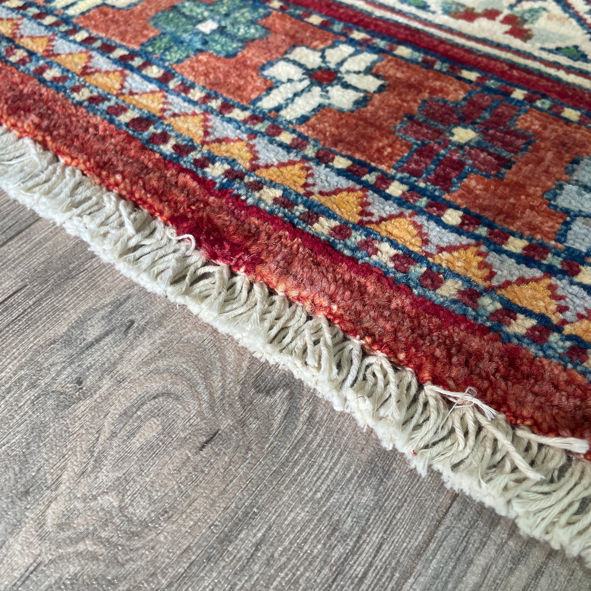 149 x 50 cm | Afghan Super Kazak Runner