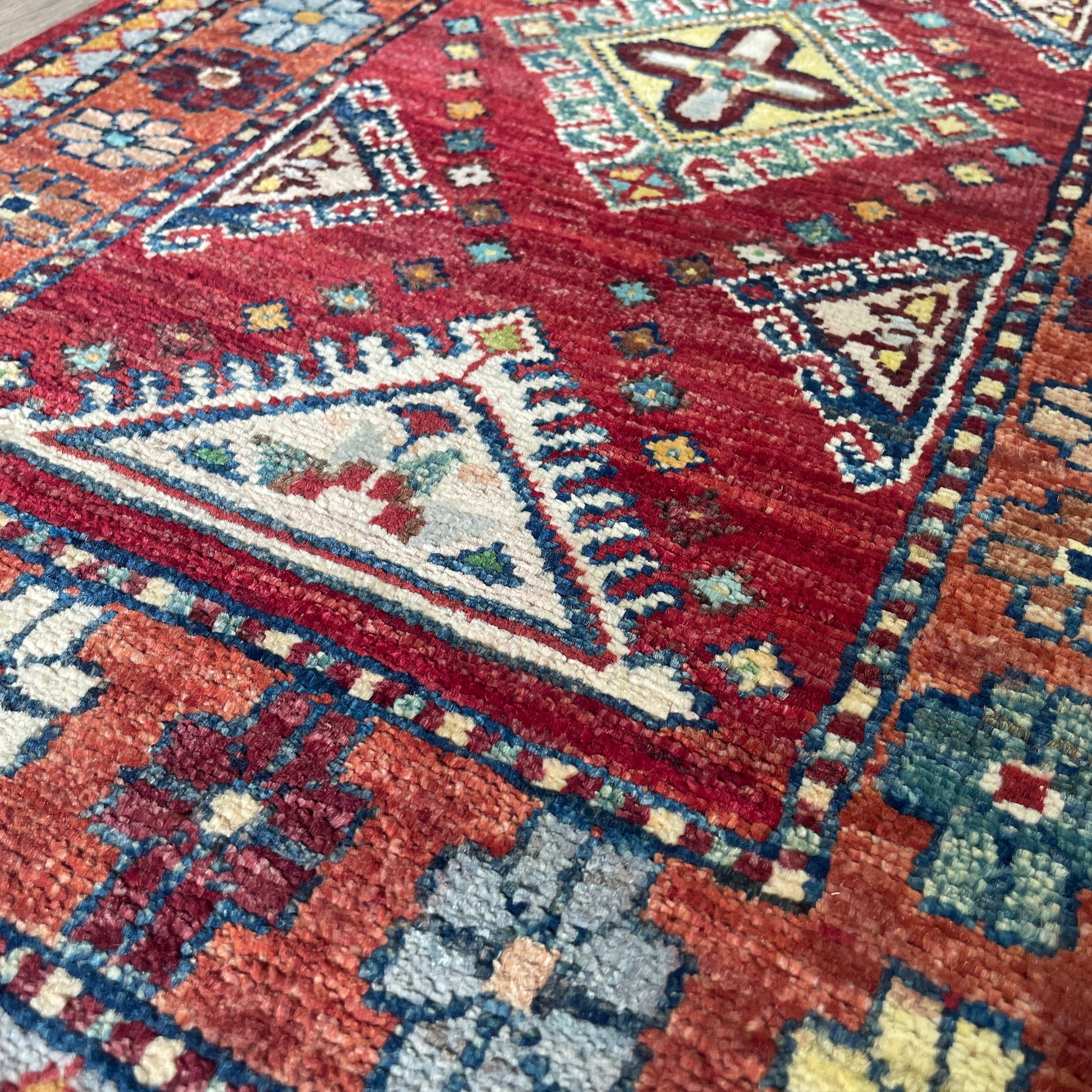 149 x 50 cm | Afghan Super Kazak Runner