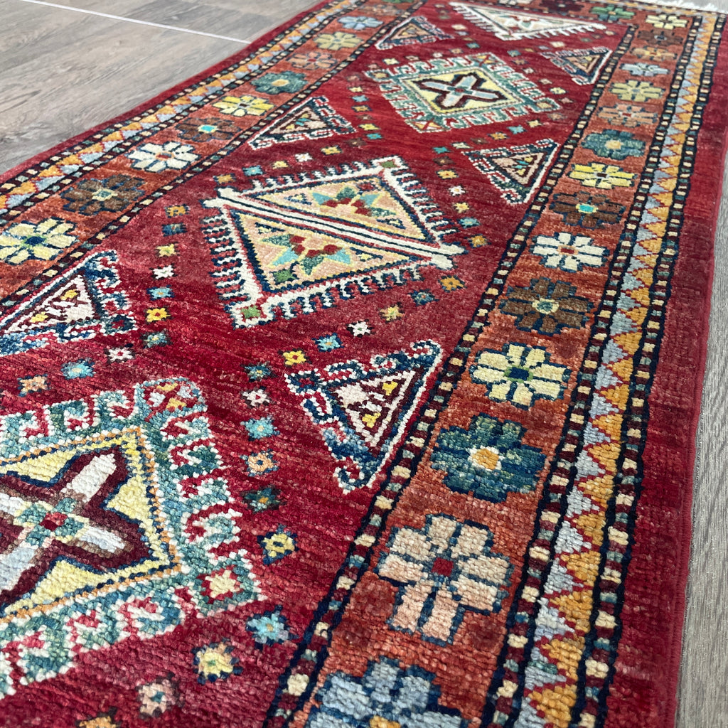 149 x 50 cm | Afghan Super Kazak Runner