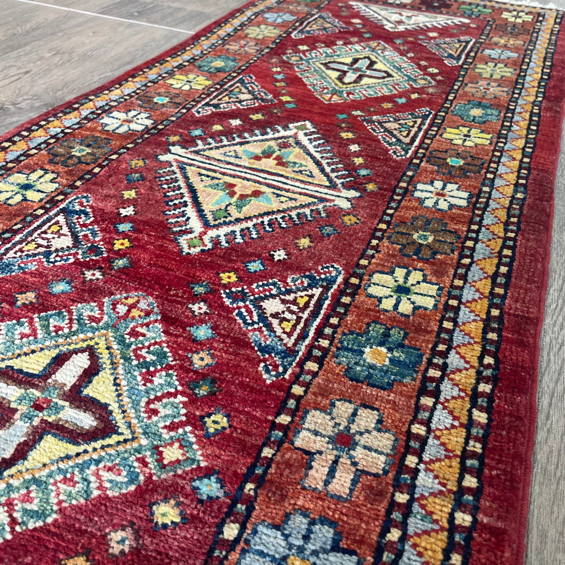 149 x 50 cm | Afghan Super Kazak Runner