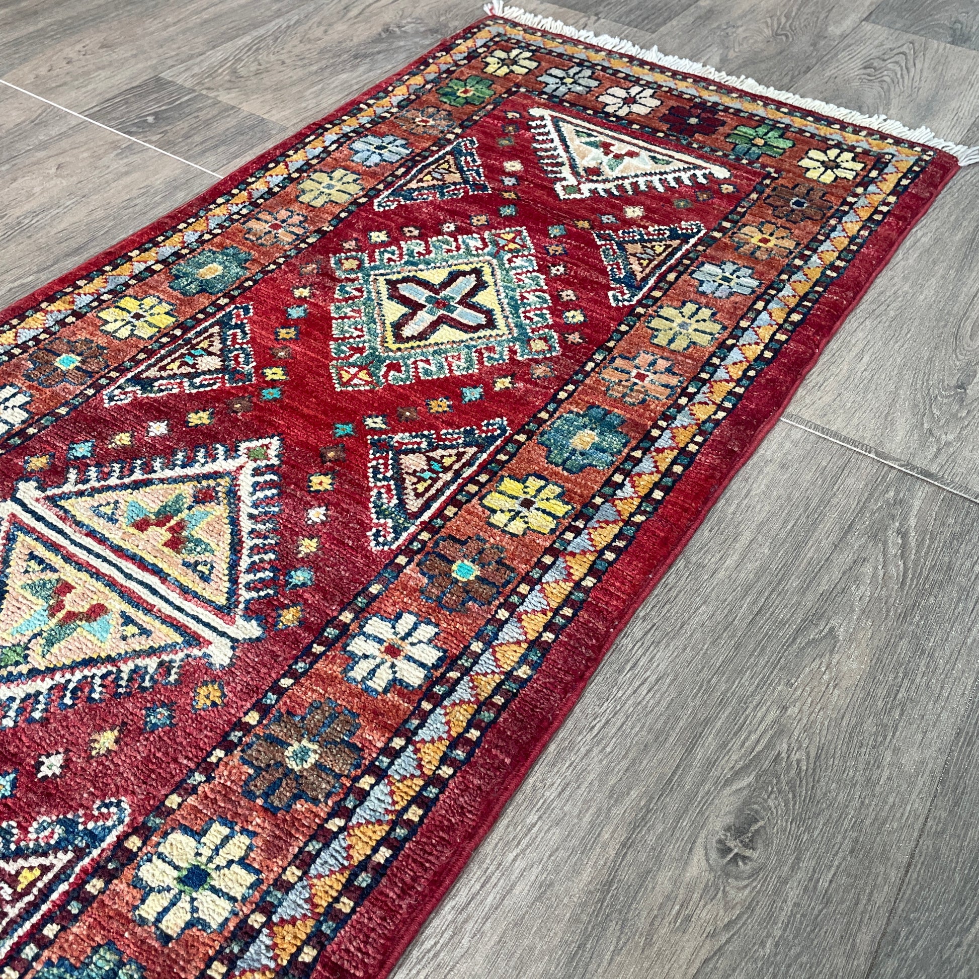 149 x 50 cm | Afghan Super Kazak Runner