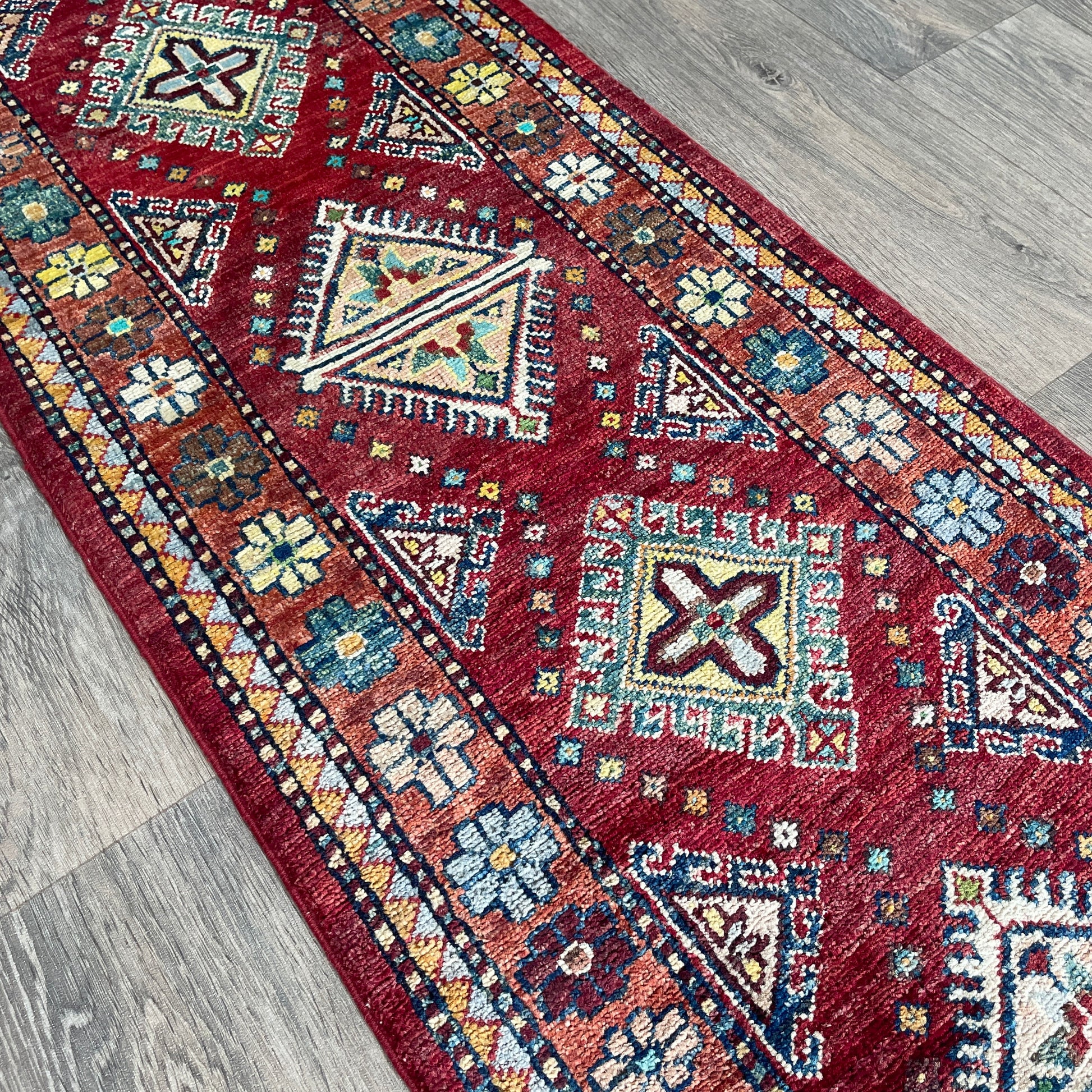 149 x 50 cm | Afghan Super Kazak Runner
