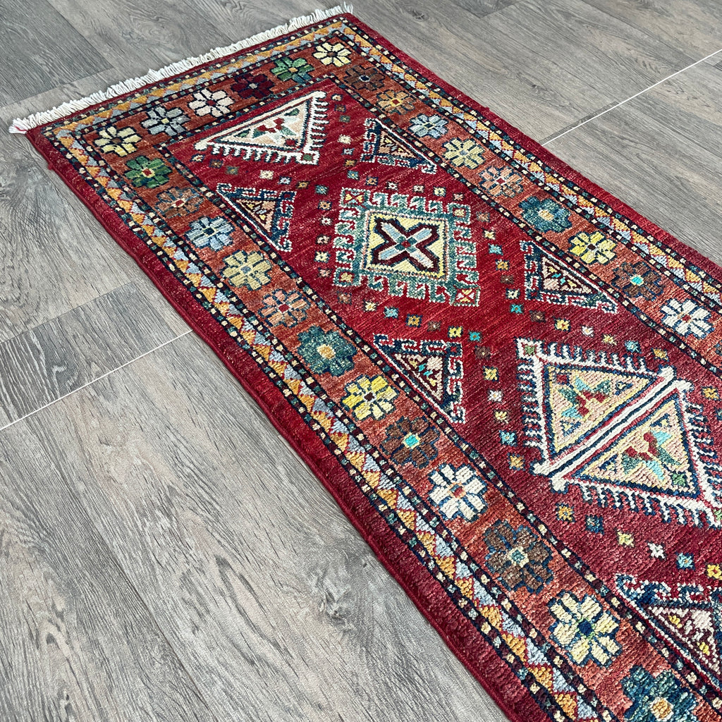 149 x 50 cm | Afghan Super Kazak Runner