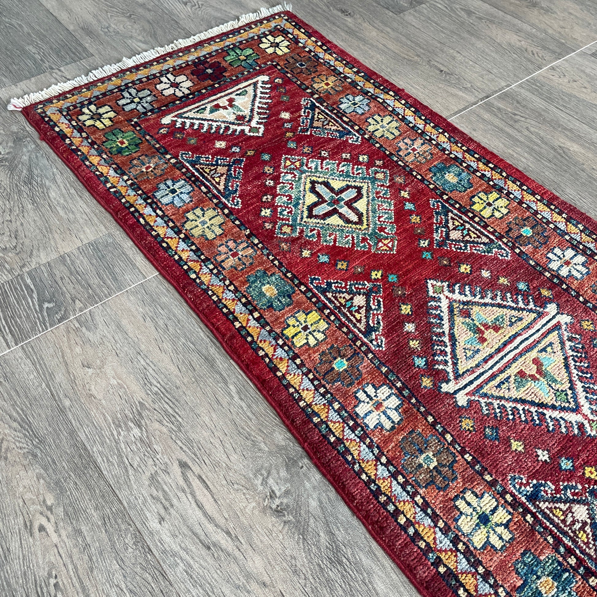 149 x 50 cm | Afghan Super Kazak Runner