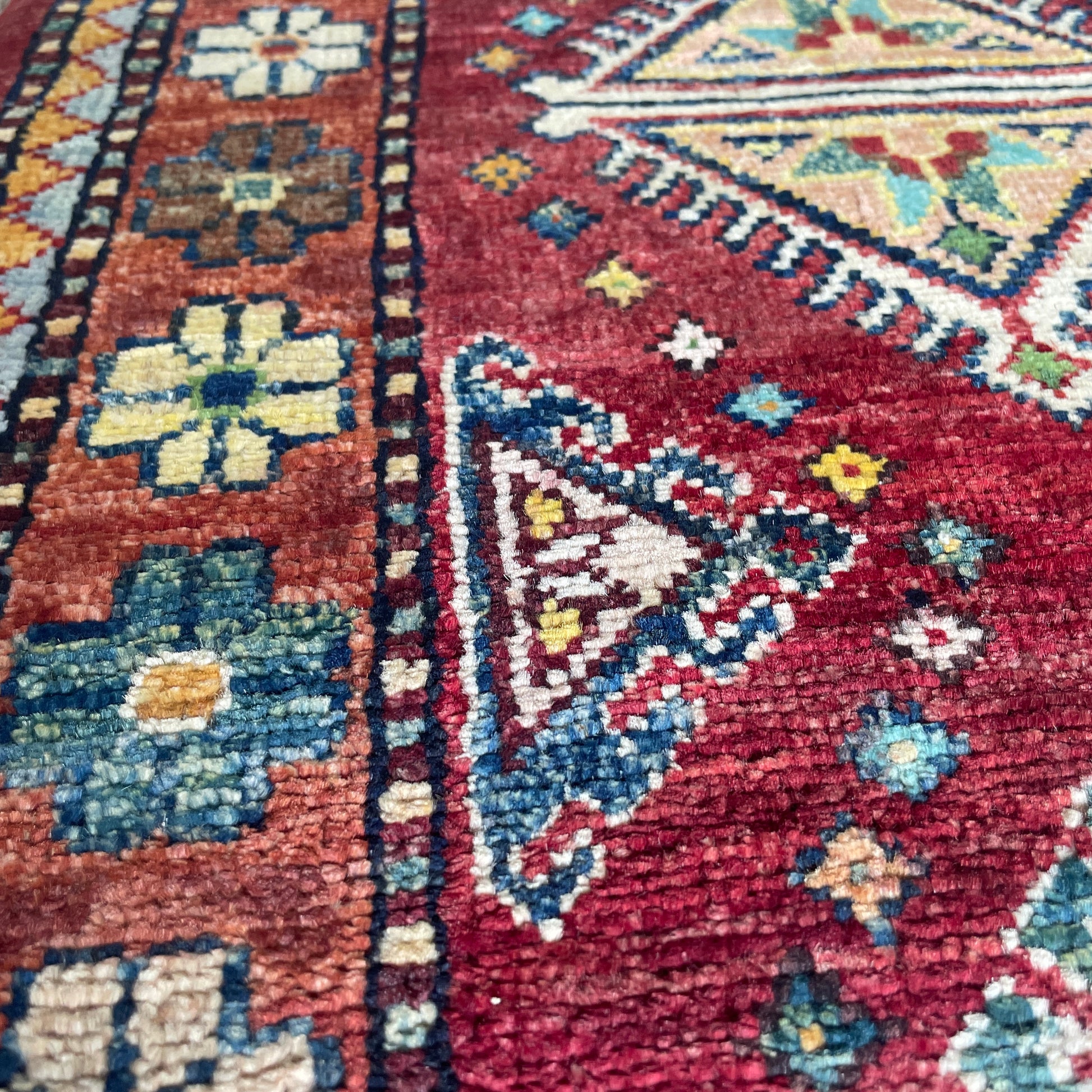 149 x 50 cm | Afghan Super Kazak Runner
