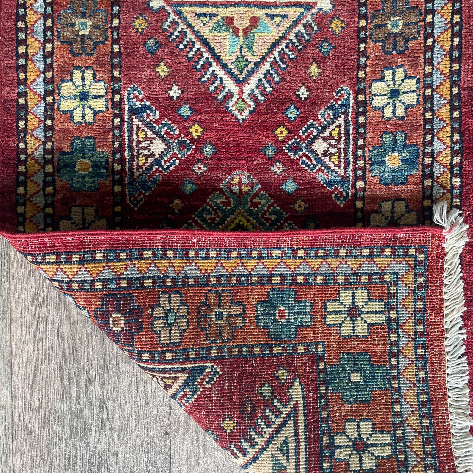 149 x 50 cm | Afghan Super Kazak Runner