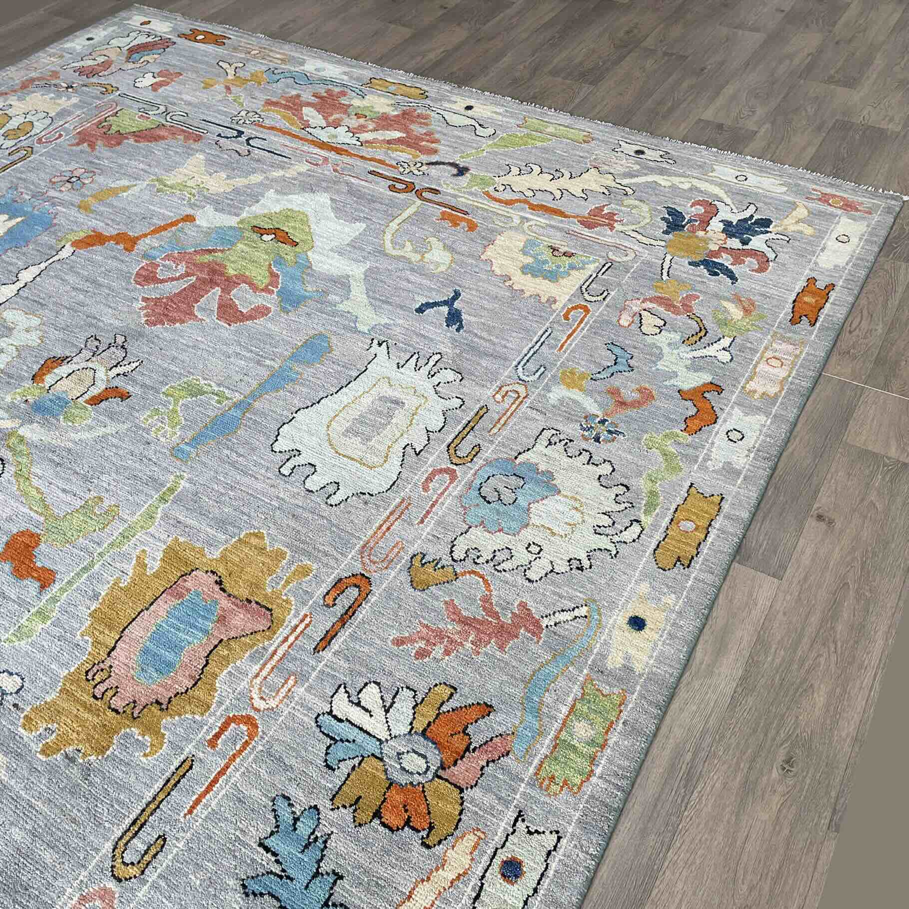 Turkish Ushak Rug