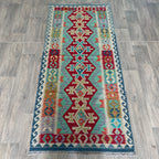 207 x 90 cm | Afghan Kilim Runner - Khorasan Rugs