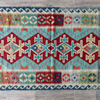 207 x 90 cm | Afghan Kilim Runner - Khorasan Rugs